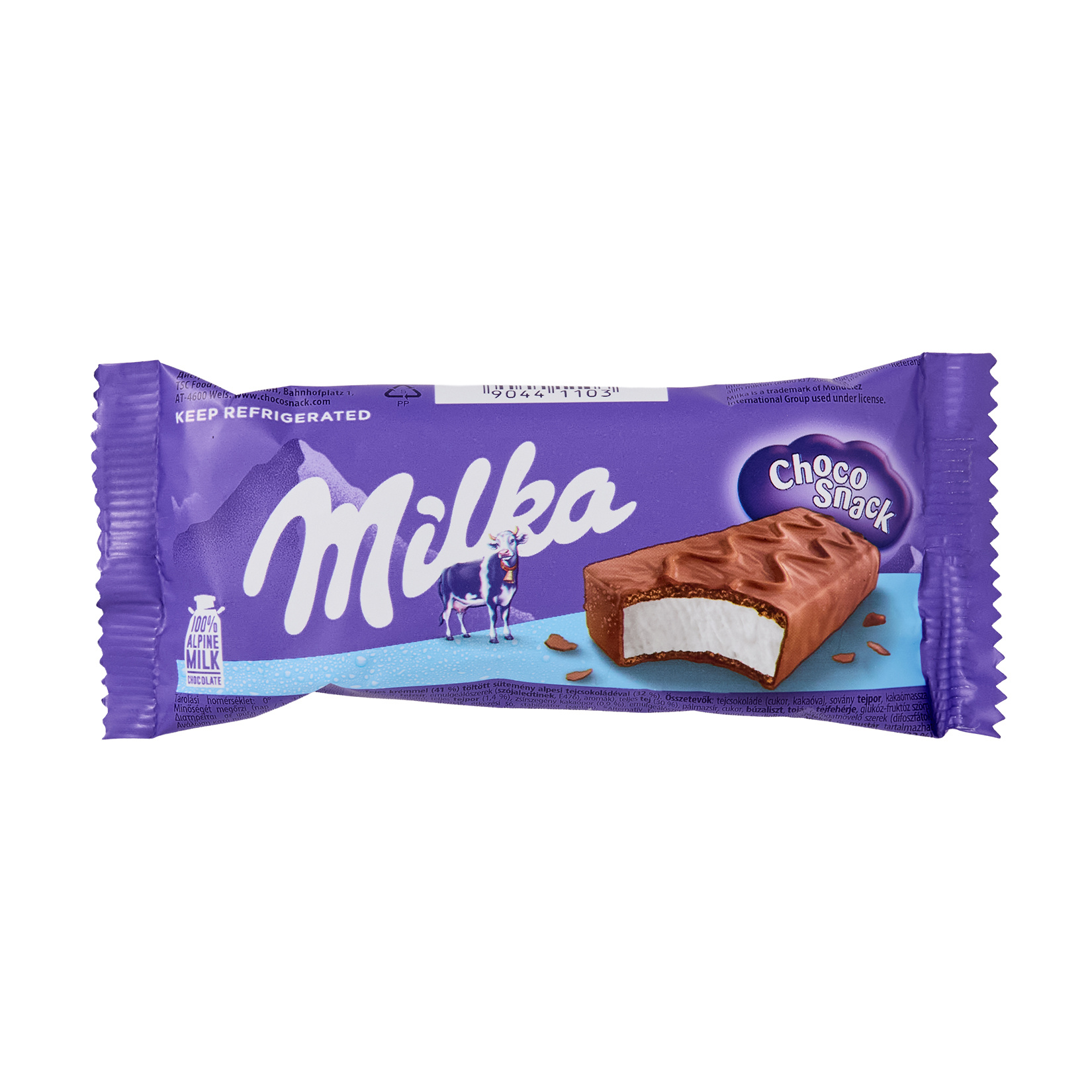 Milka Choco Snack Sütlü Çikolata Kaplı Dolgulu Kakaolu Kek 27 G