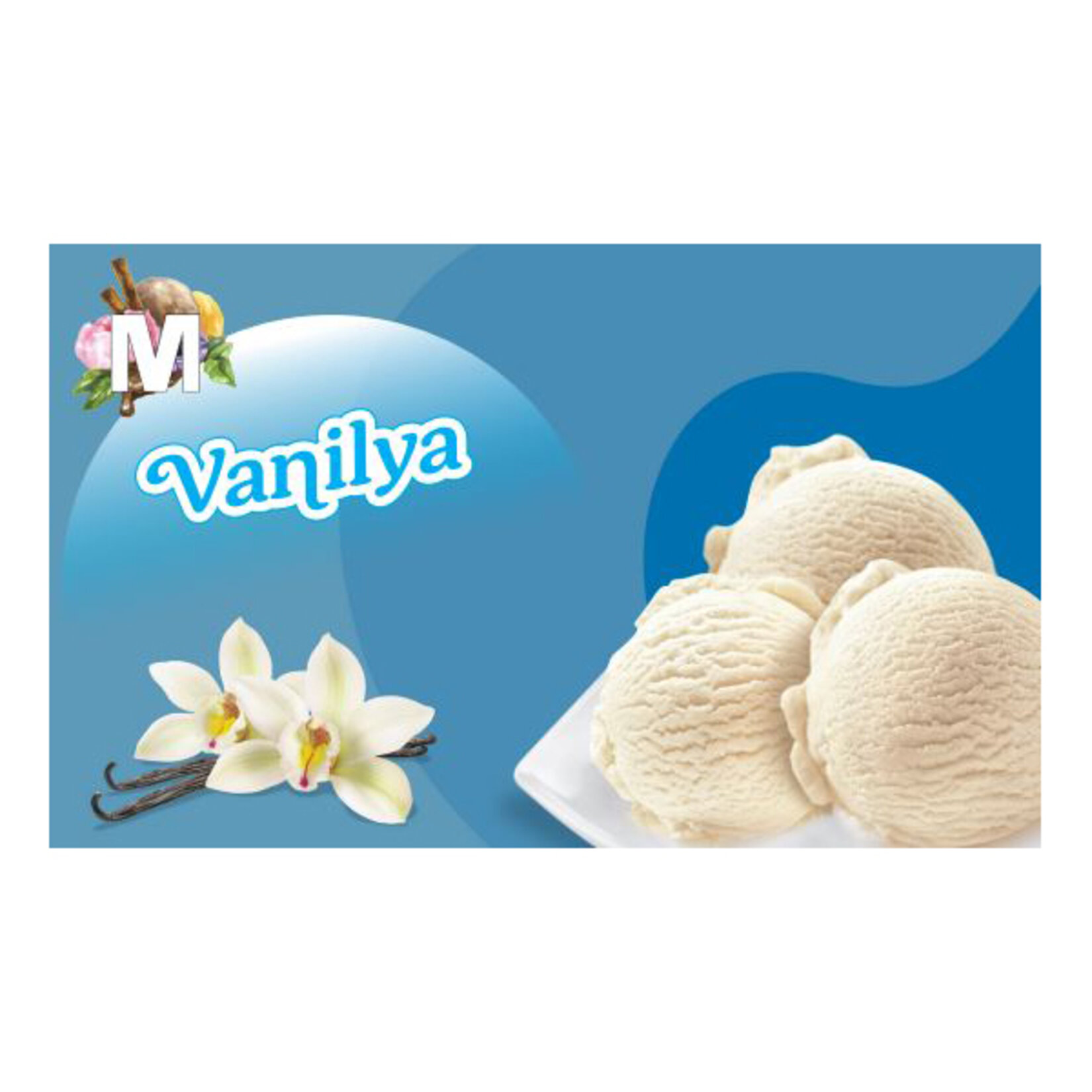 Migros Vanilyalı Dondurma 1000Ml