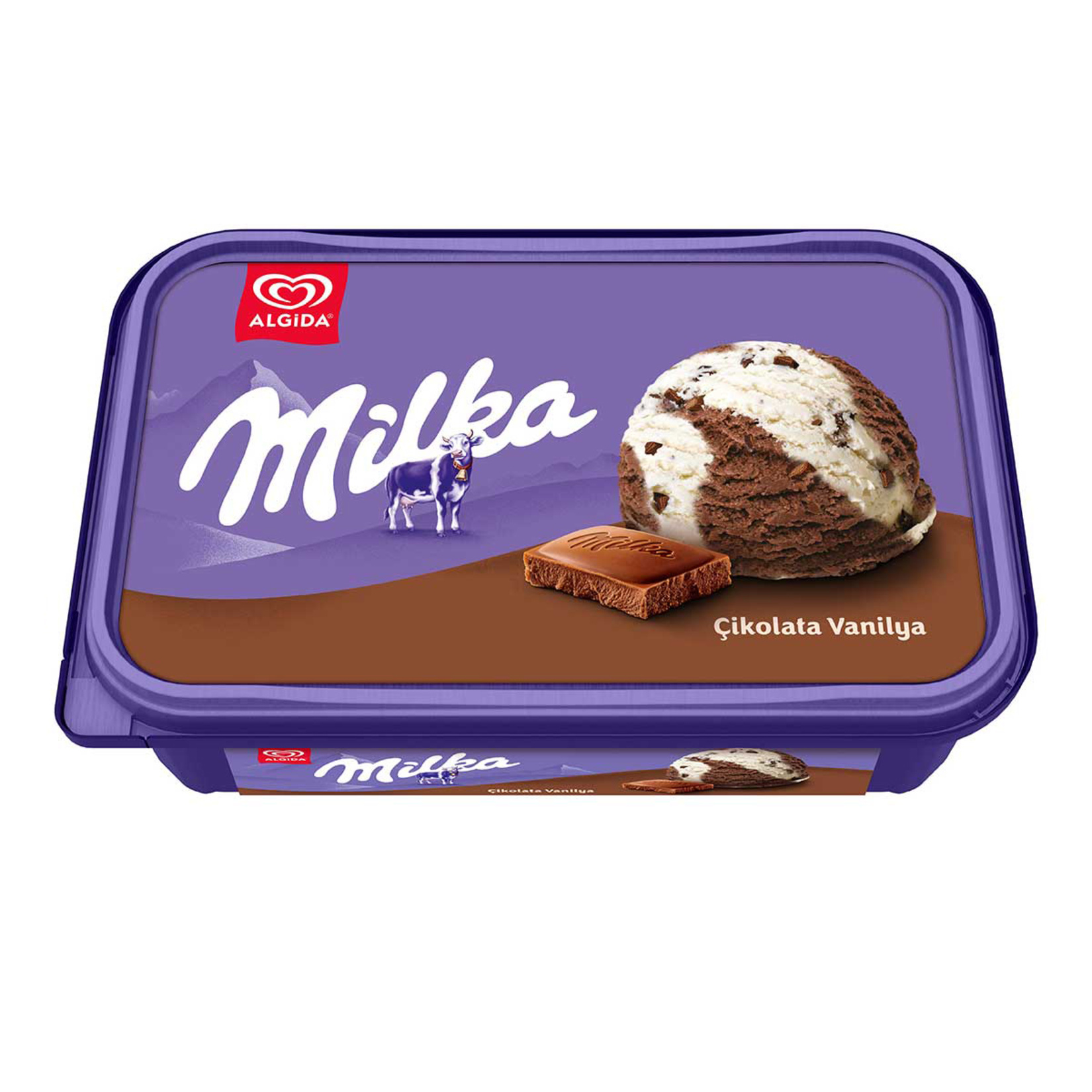 Algida Milka Çikolata Vanilya 570 Ml