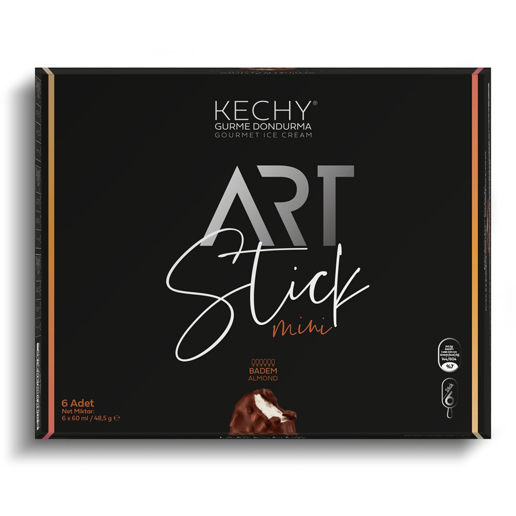 Kechy Gurme Mini Stick Mp Badem 360 Ml