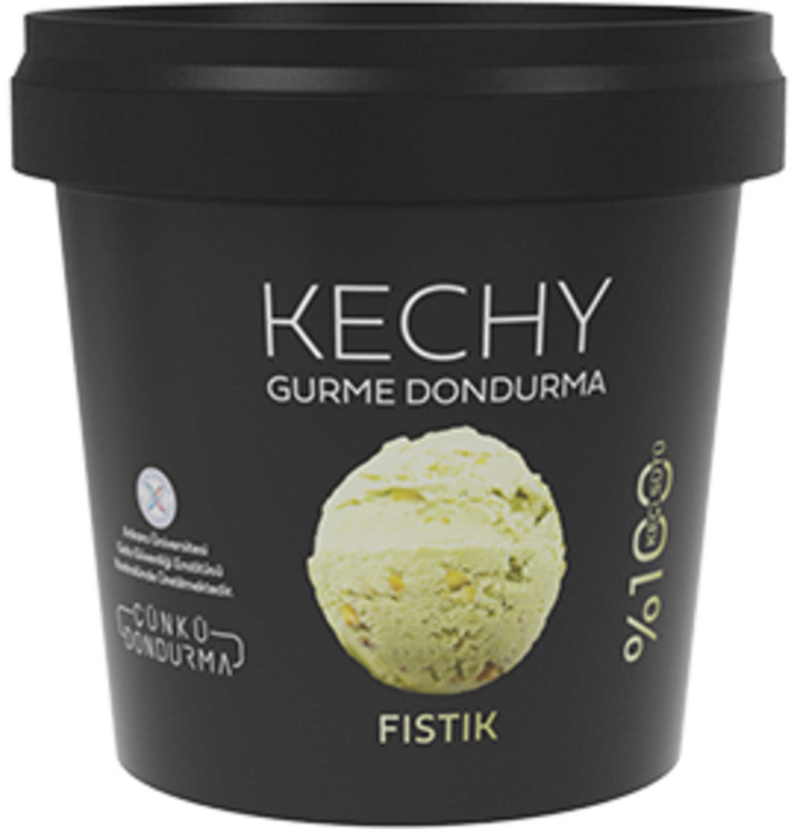 Kechy Gurme Dondurma Fıstık 1L