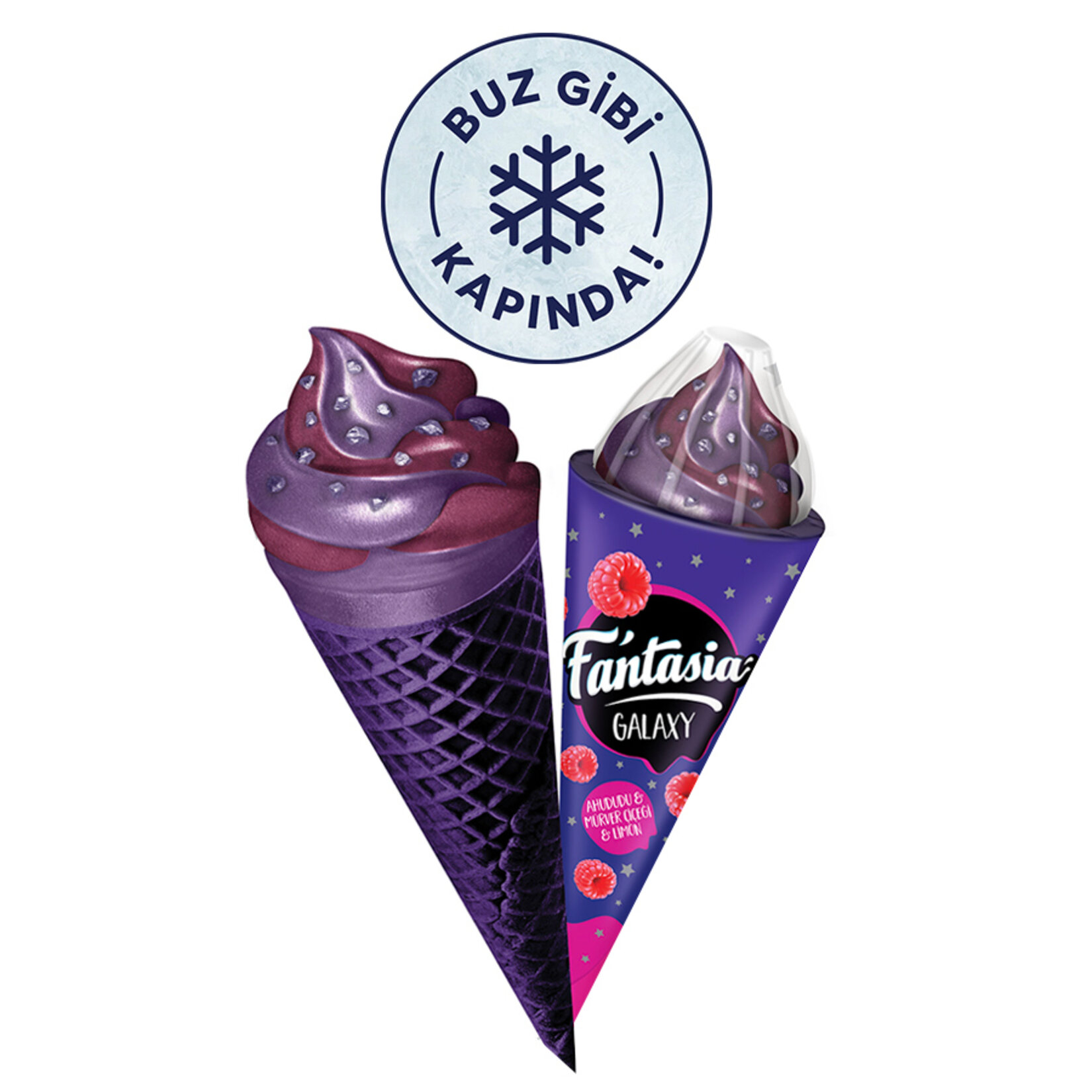 Fantasia Galaxy Ahududu Mürver Çiçeği Limon 125 Ml