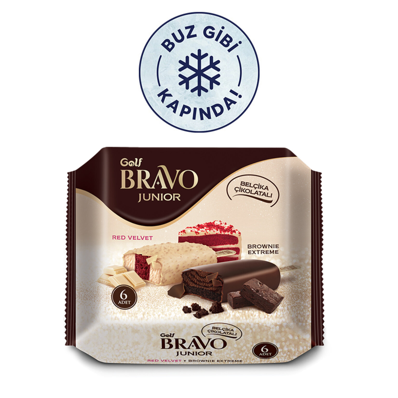 Bravo Junior Red Velvet Brownie Extreme 360 Ml