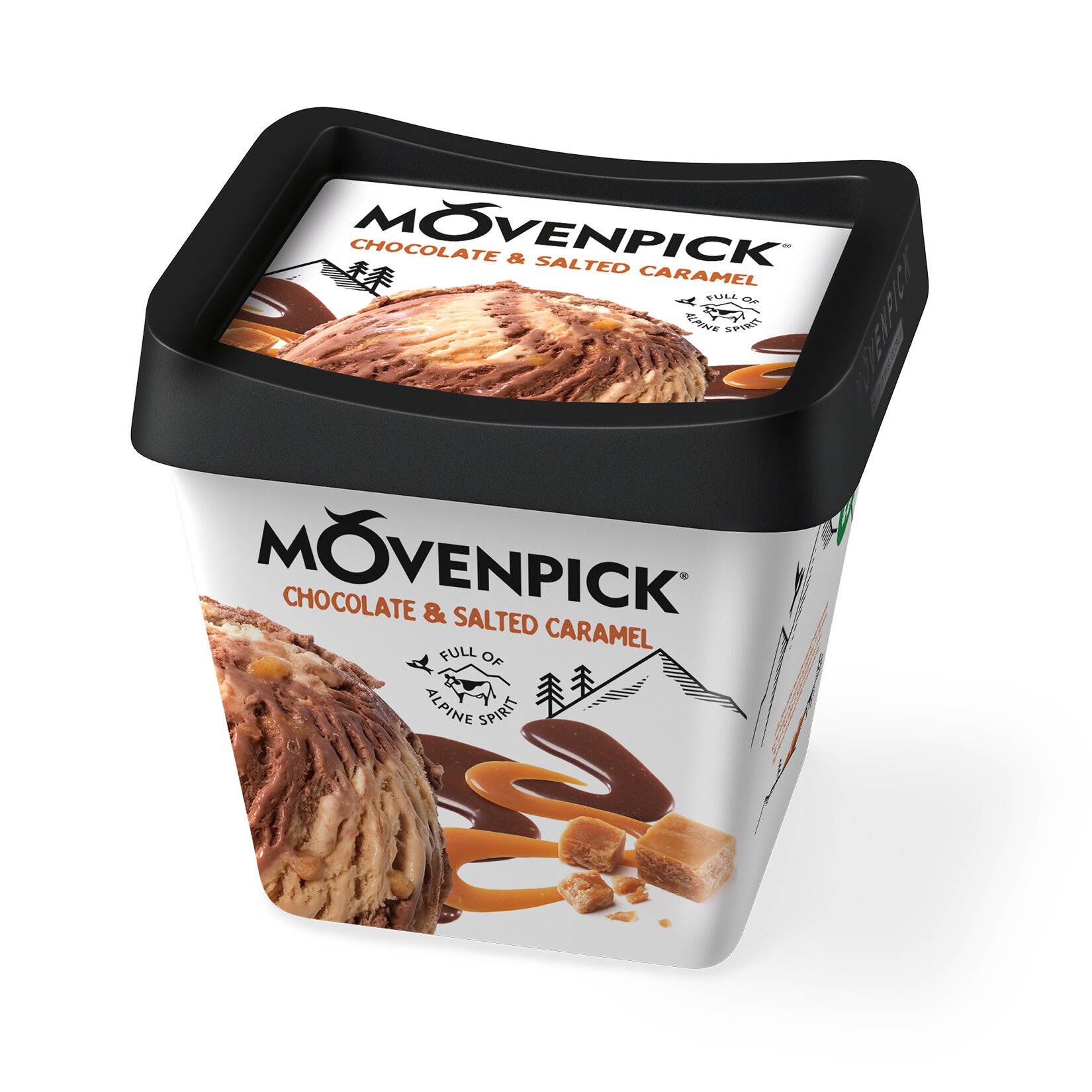 Mövenpick Çikolata  & Tuzlu Karamel Dondurma 500 Ml