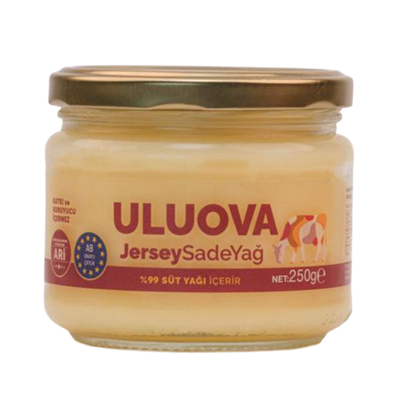 Uluova Jersey Sade Yağ 250 G