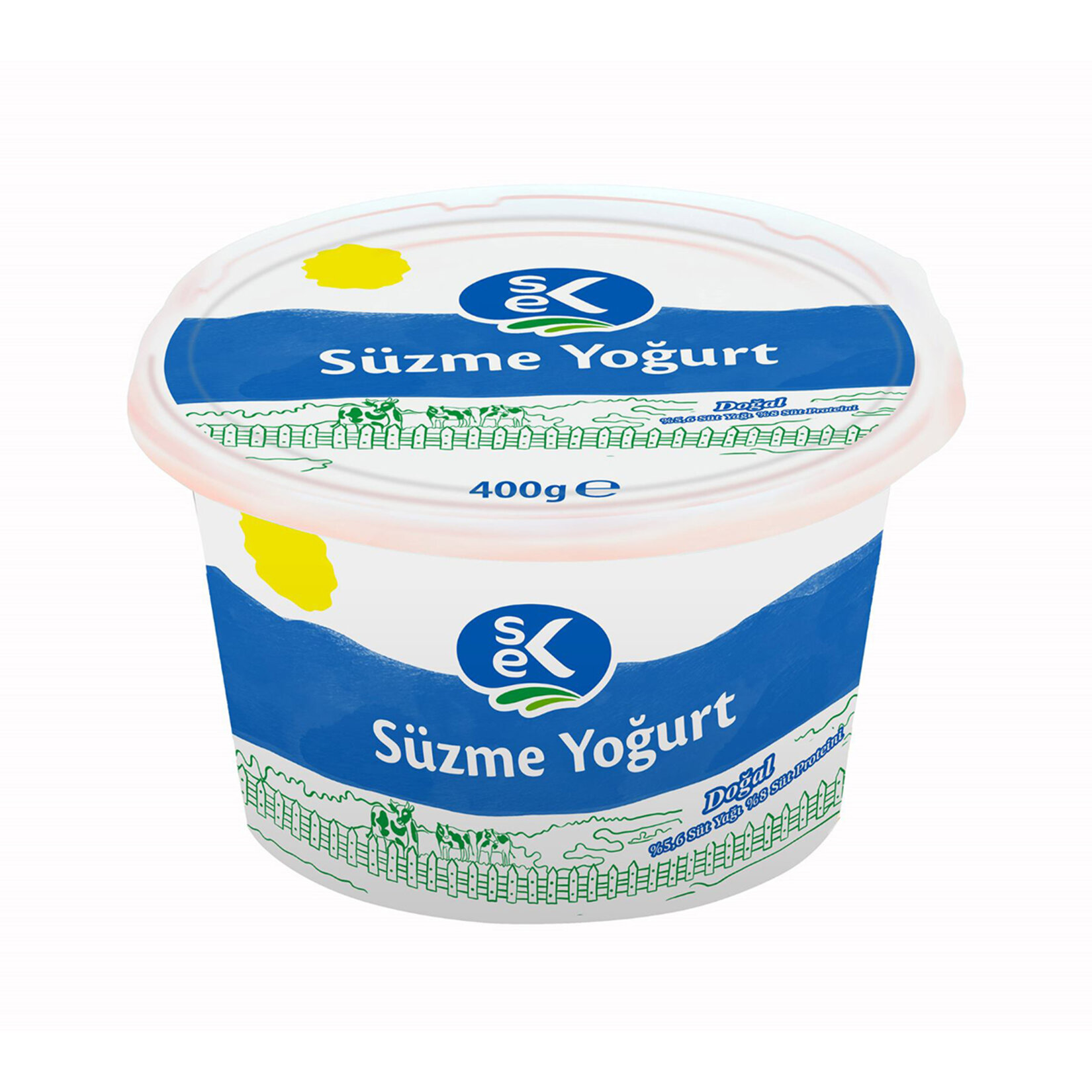 Sek Süzme Yoğurt 400 G