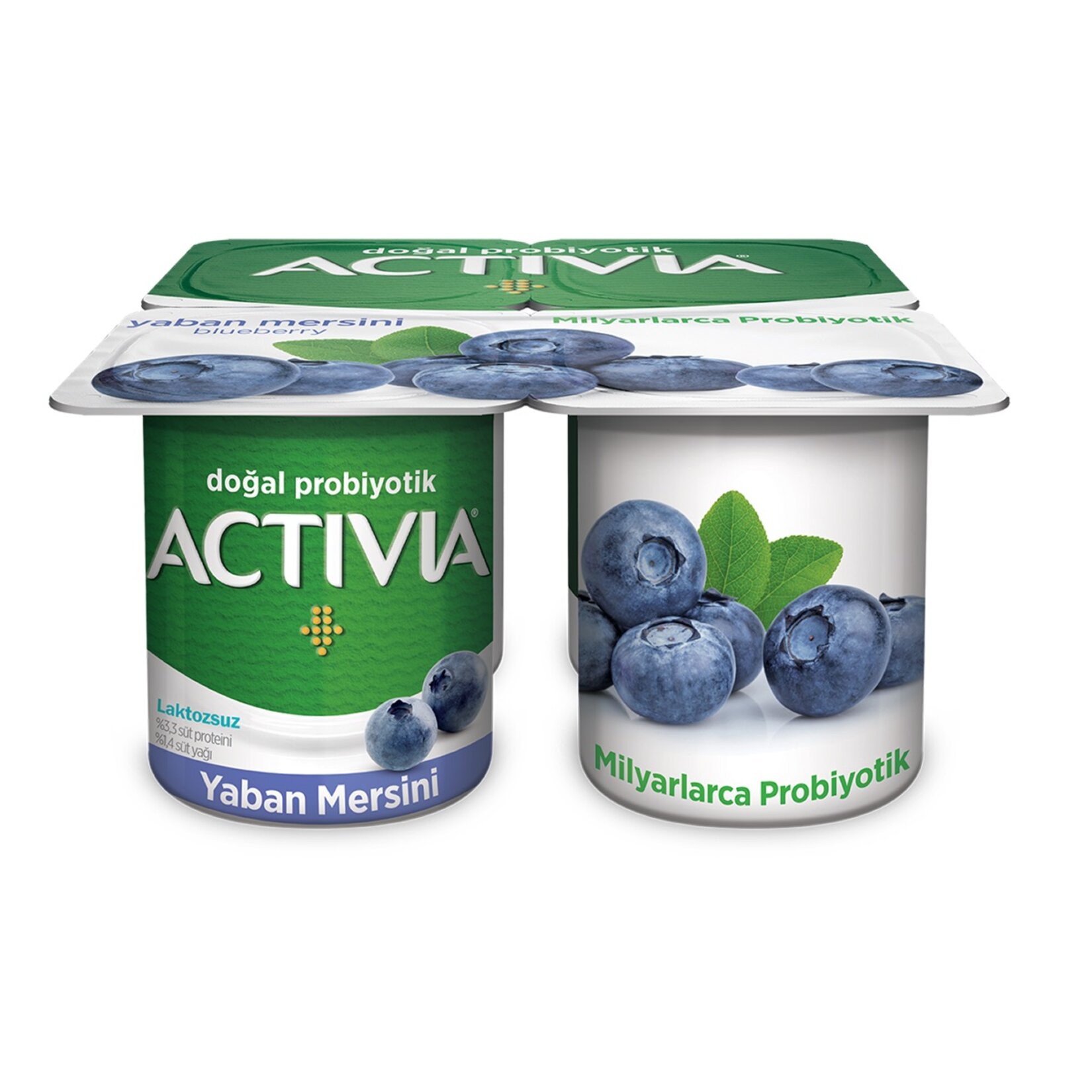Activia Yaban Mersinli Probiyotik Yoğurt 4*100 G
