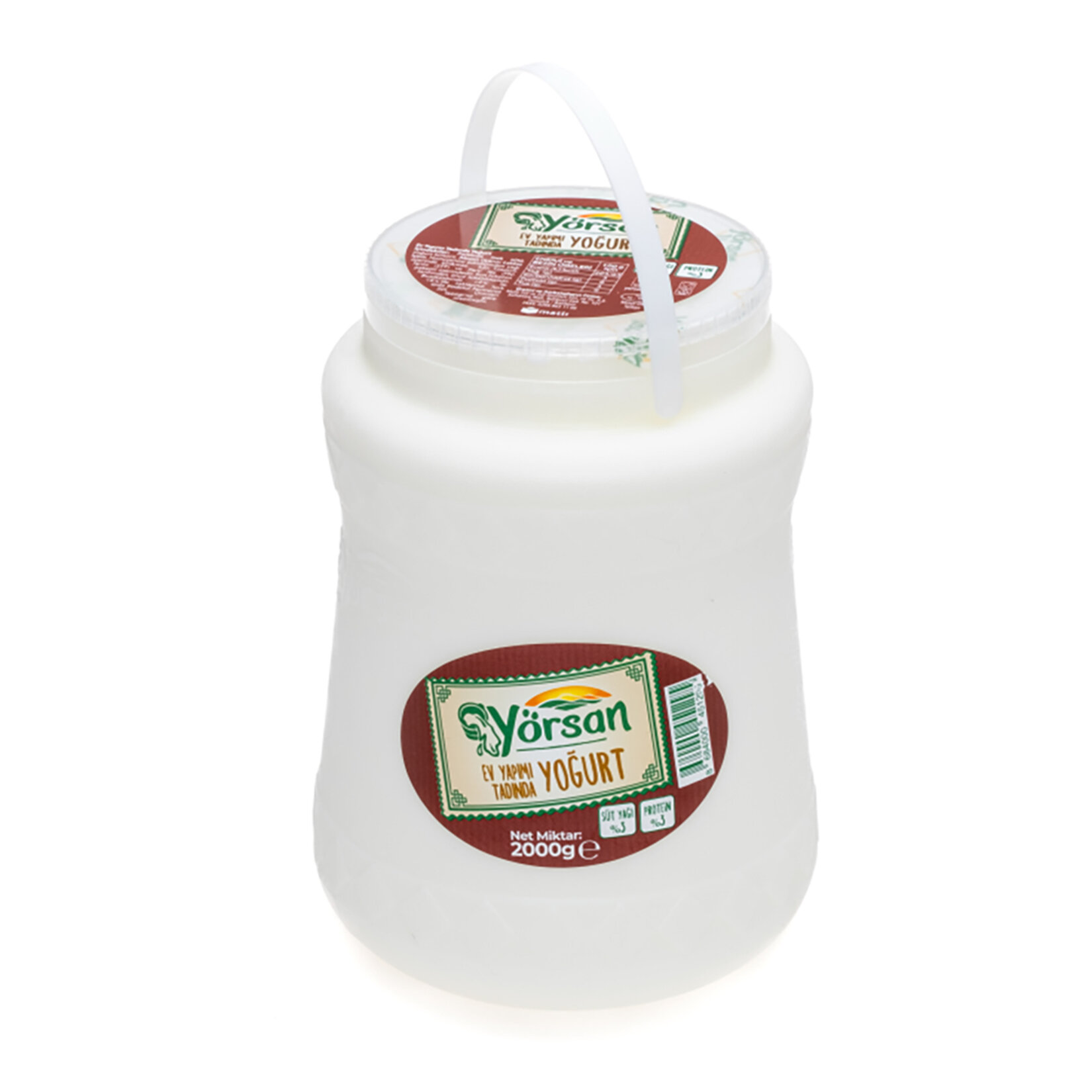 Yörsan Ev Yapımı Tadında Bidon Yoğurt 2 Kg
