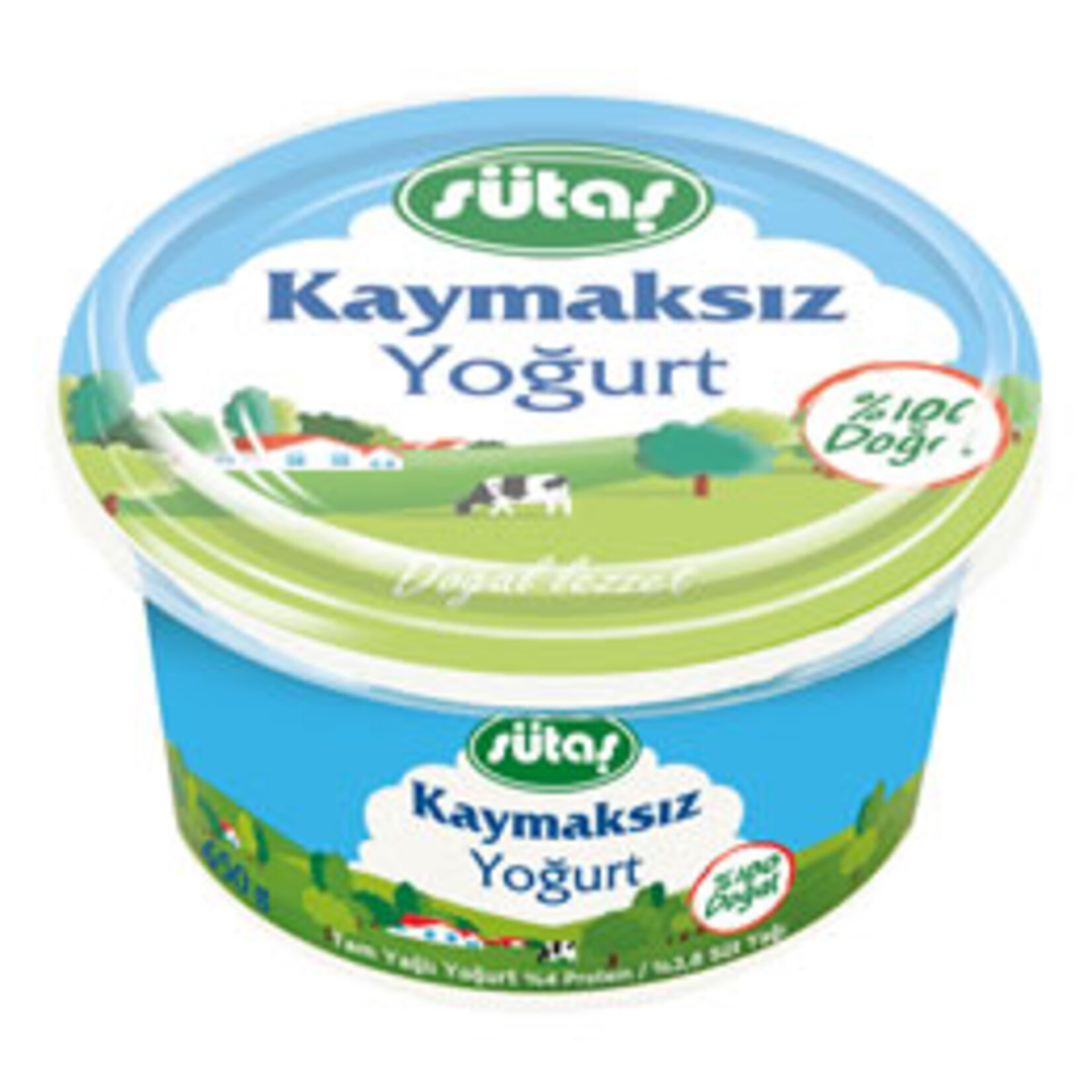 Sütaş Kaymaksız Yoğurt 600 G