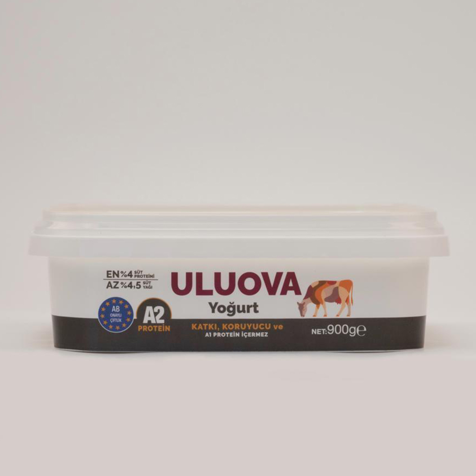 Uluova Kaymaklı İnek Yoğurdu 900 G