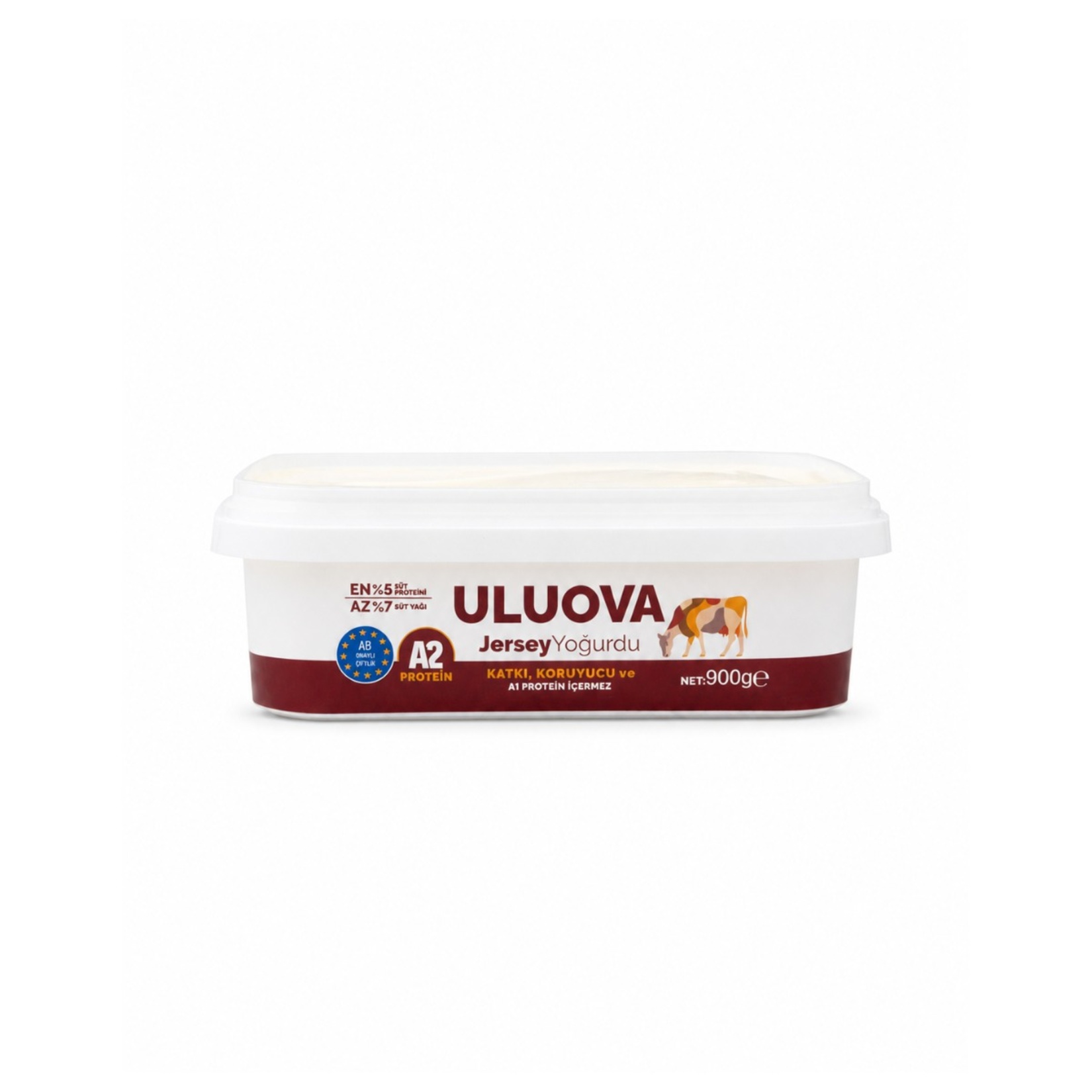 Uluova Kaymaklı Jersey Yoğurdu 900 G