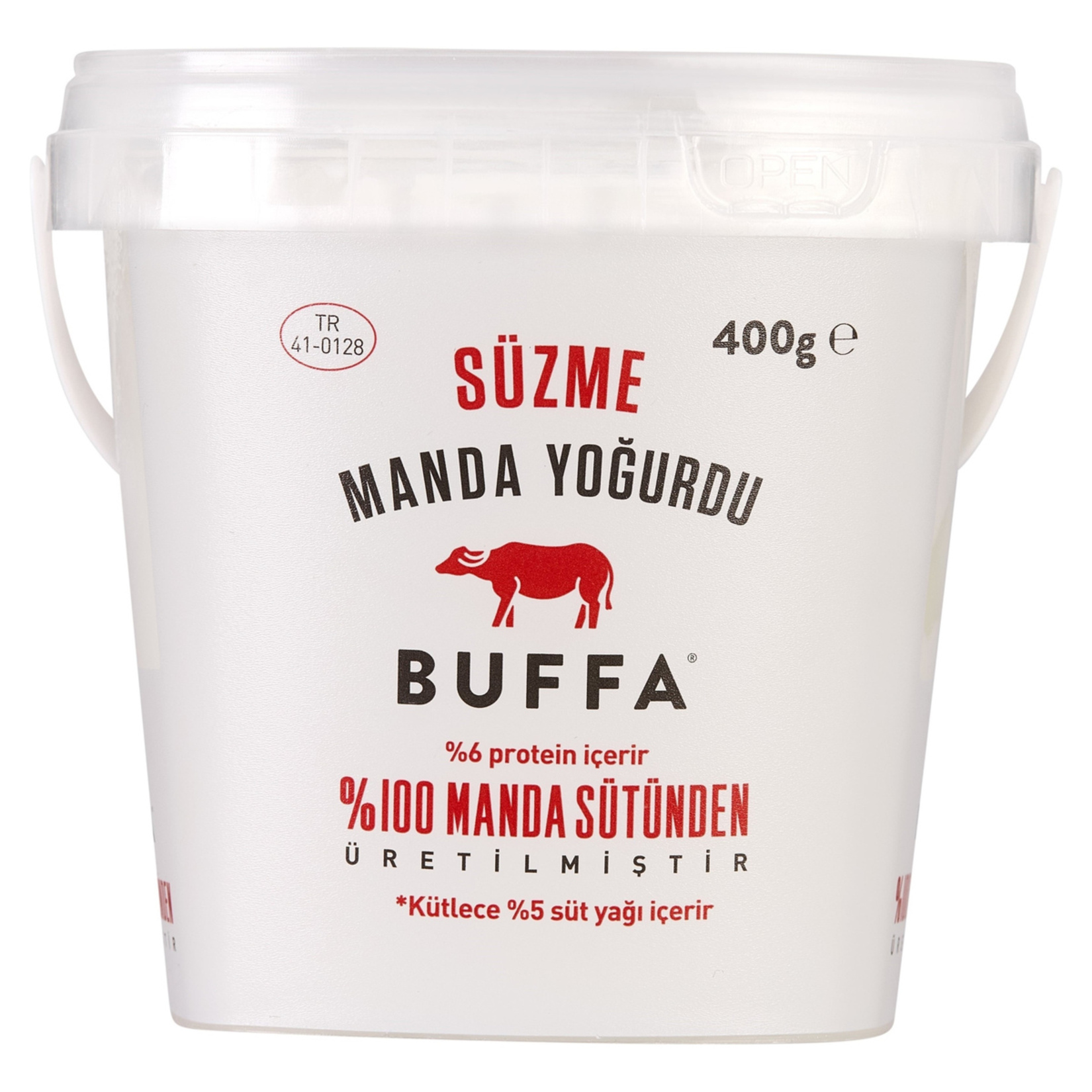 Buffa Tam Yağlı Süzme Manda Yoğurdu 400 G
