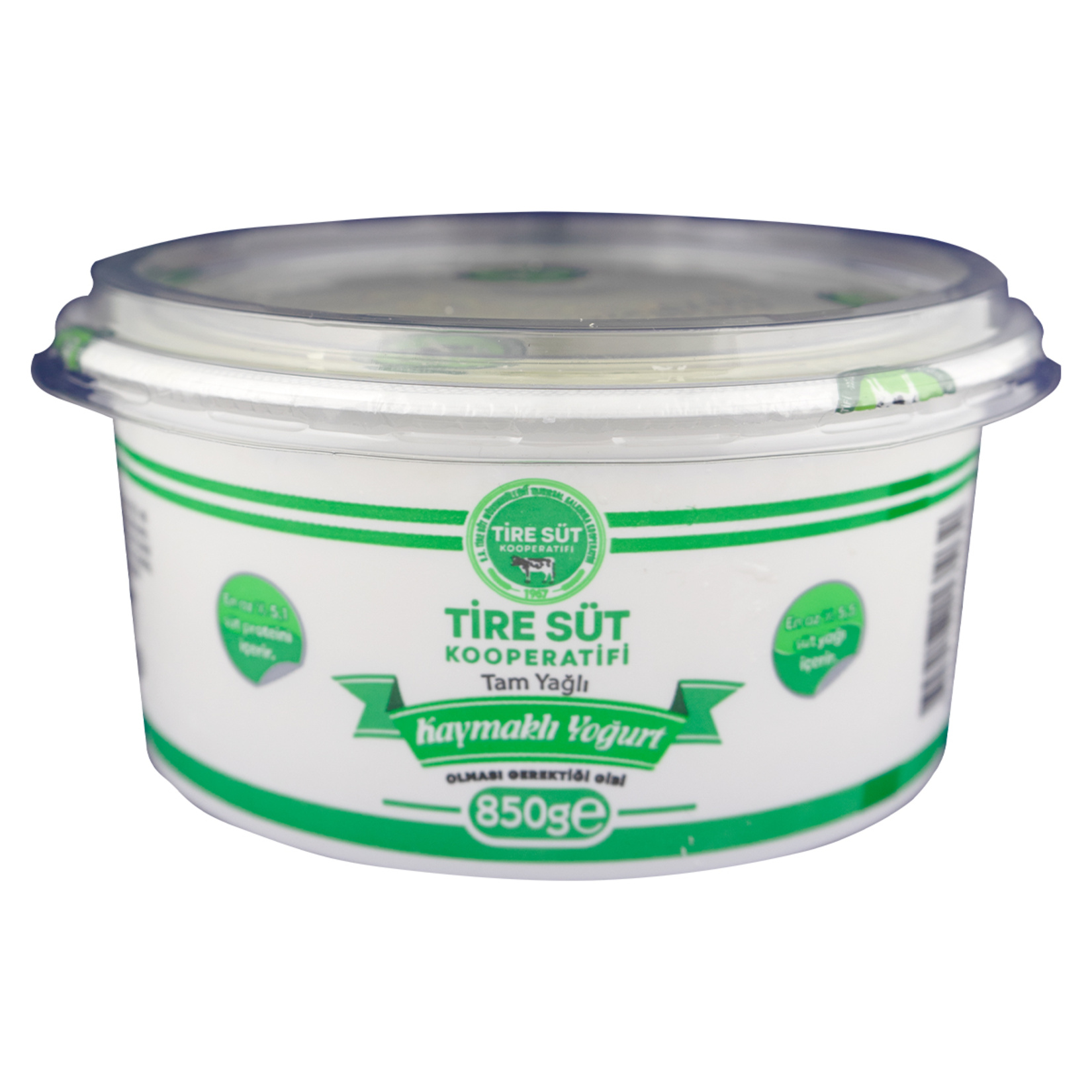 Tire Süt Kooperatifi Kaymaklı Yoğurt 850 G
