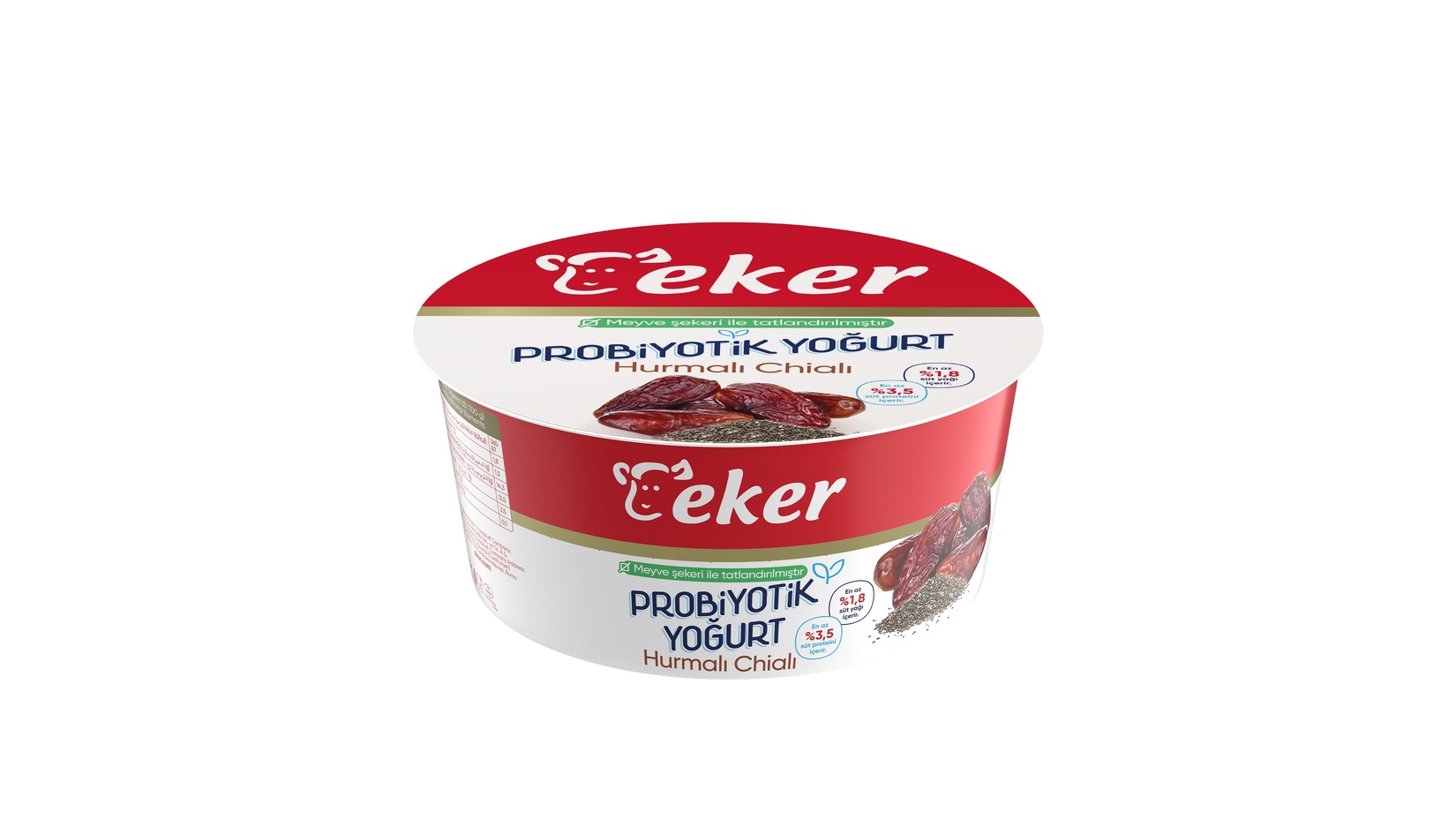 Eker Hurmalı Chialı Probiyotik Yoğurt 125 G