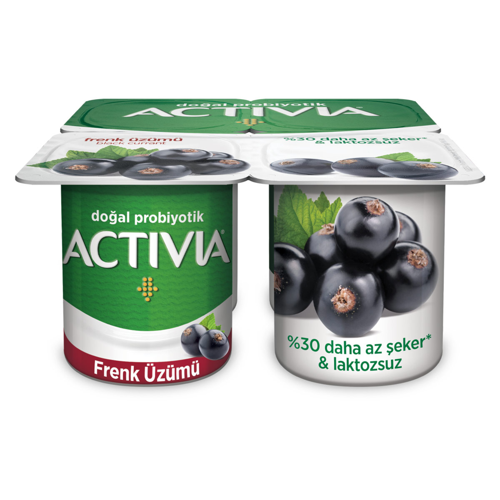 Danone Activia Frenk Üzümü 4X100 G