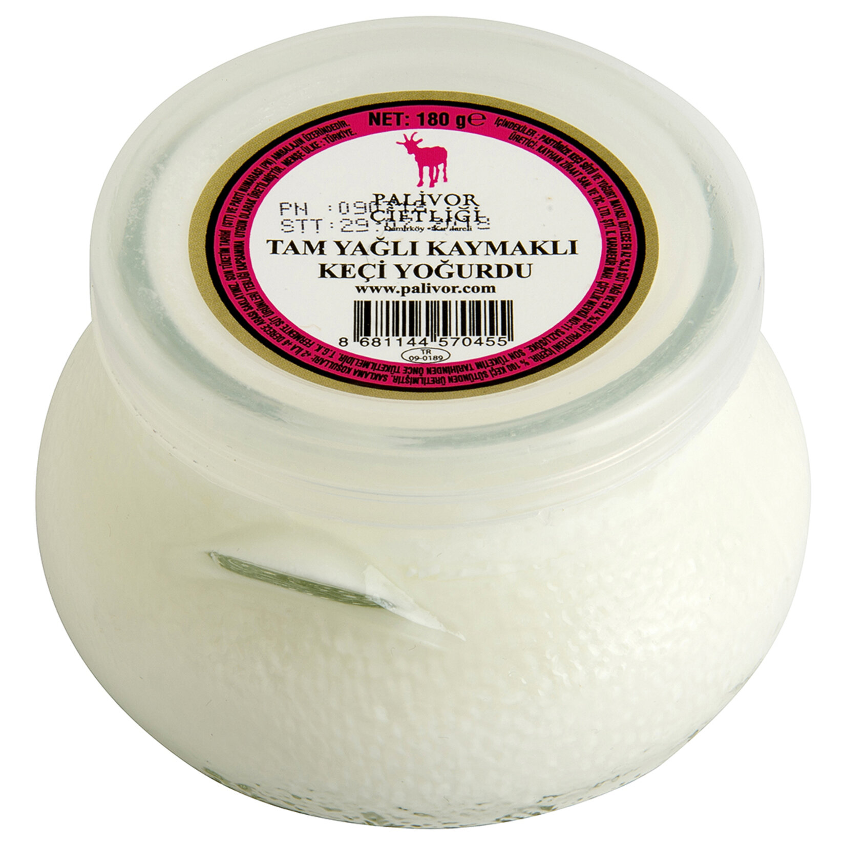 Palivor Çiftliği Keçi Yoğurdu 180 G