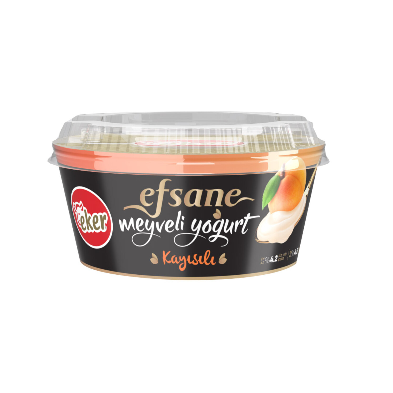 Eker Kayısılı Süzme Yoğurt 125 G