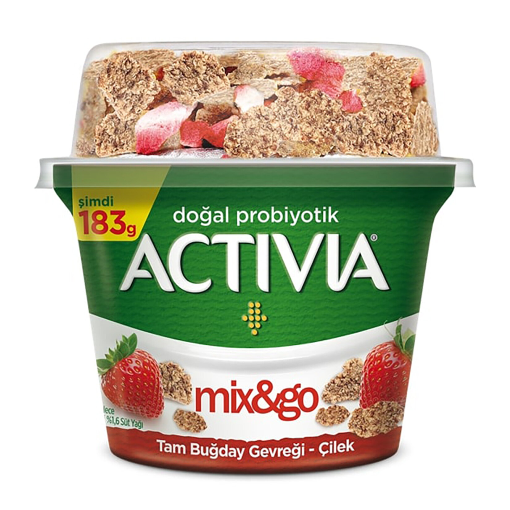 Danone Actıvıa Mıx&go Çilek 183G