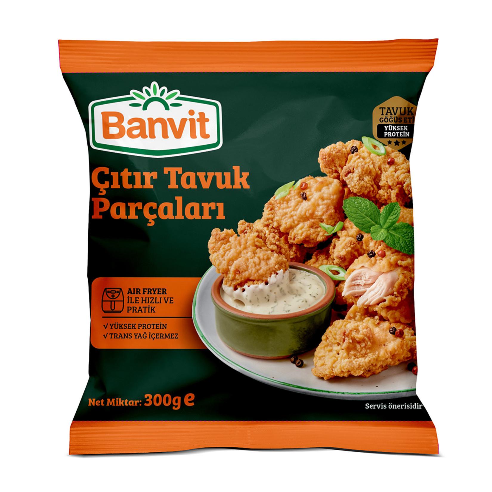 Banvit Çıtır Tavuk Parçaları 300 G