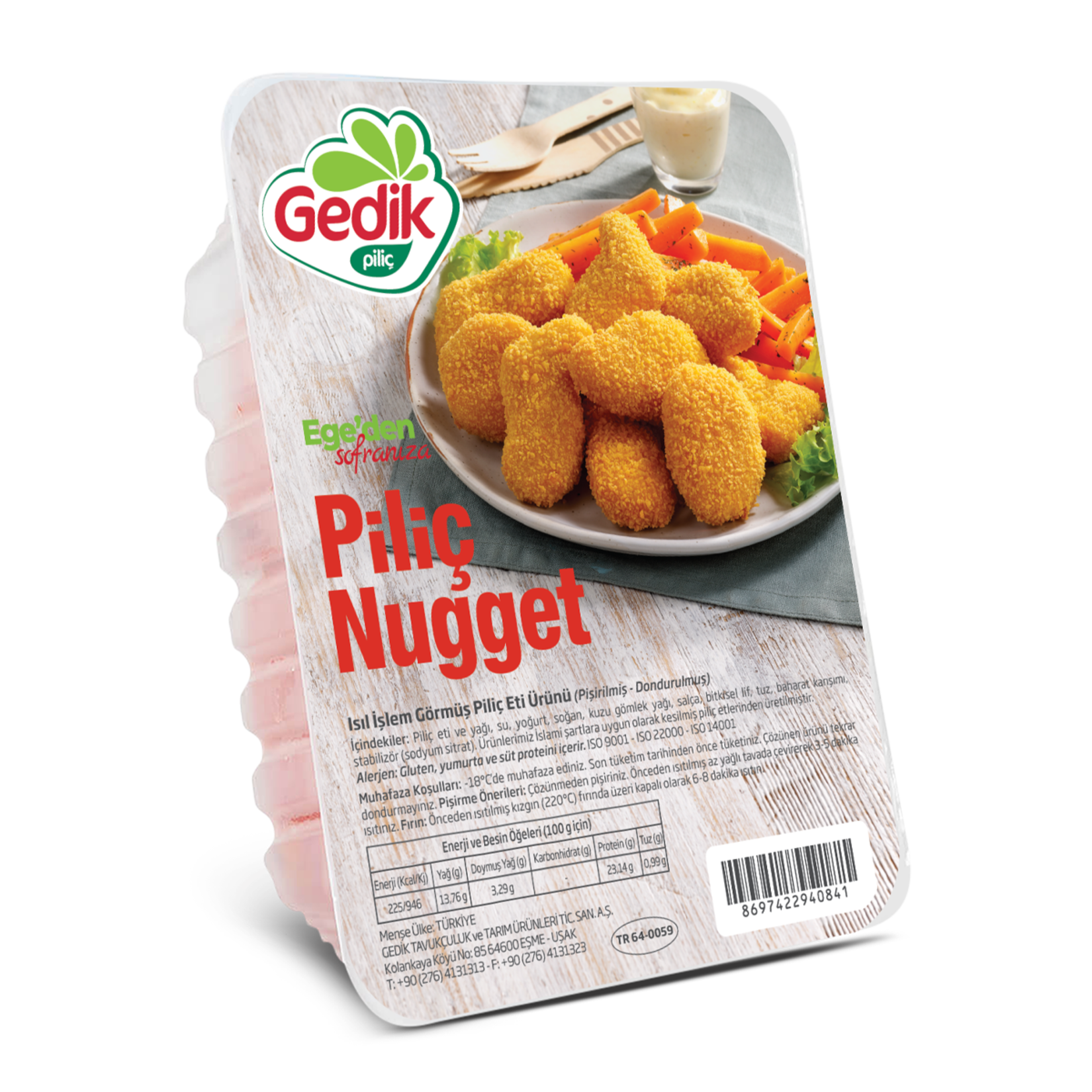 Gedik  Piliç Nugget 600 G
