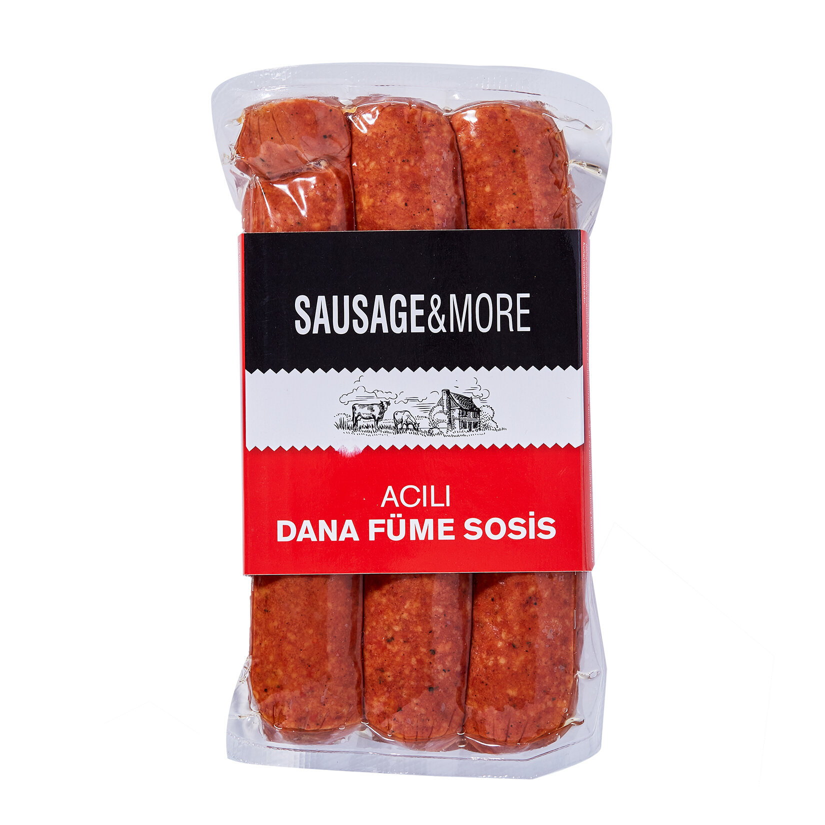 Sausage&more Acılı Dana Füme Sosis Kg