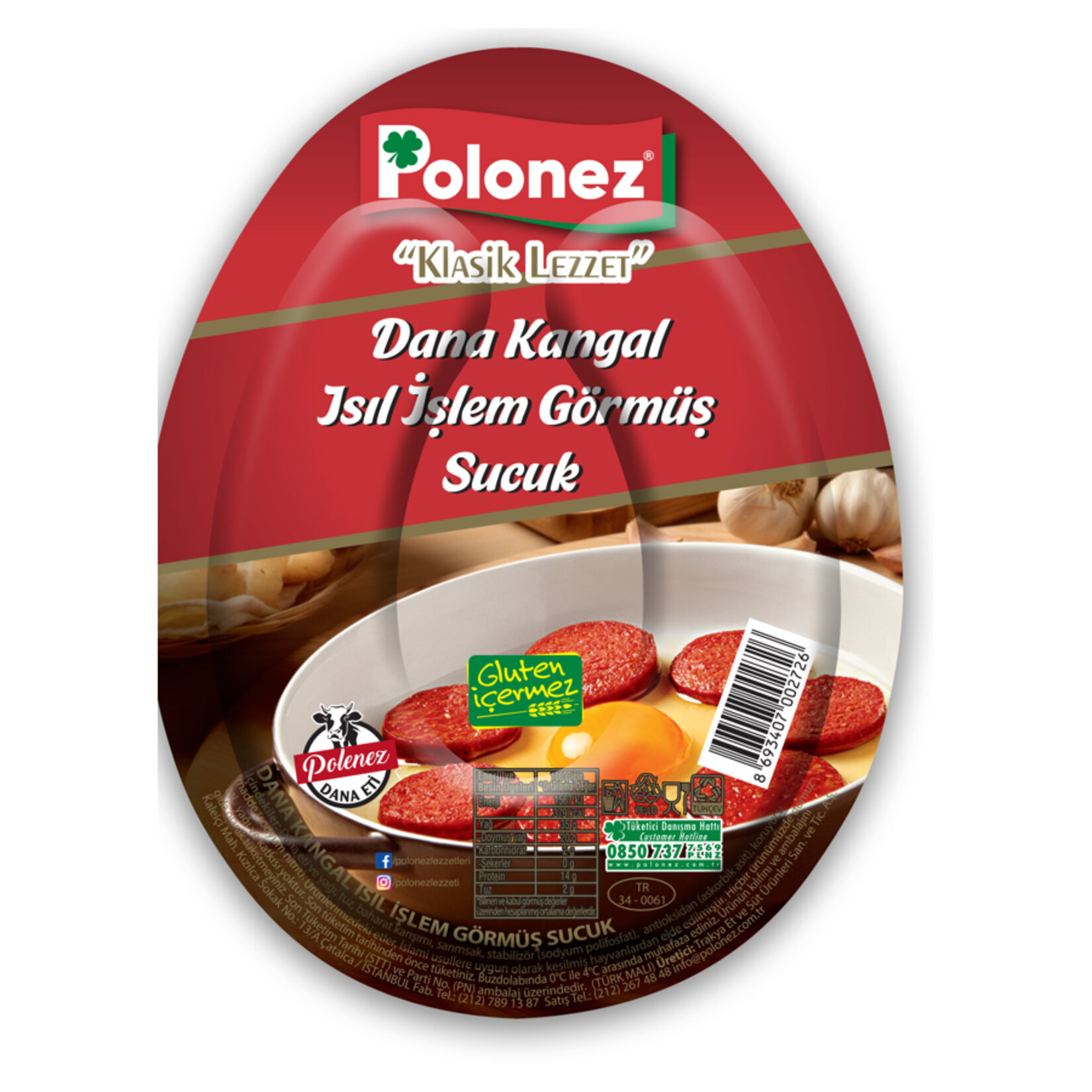 Polonez Kangal Sucuk 180 G