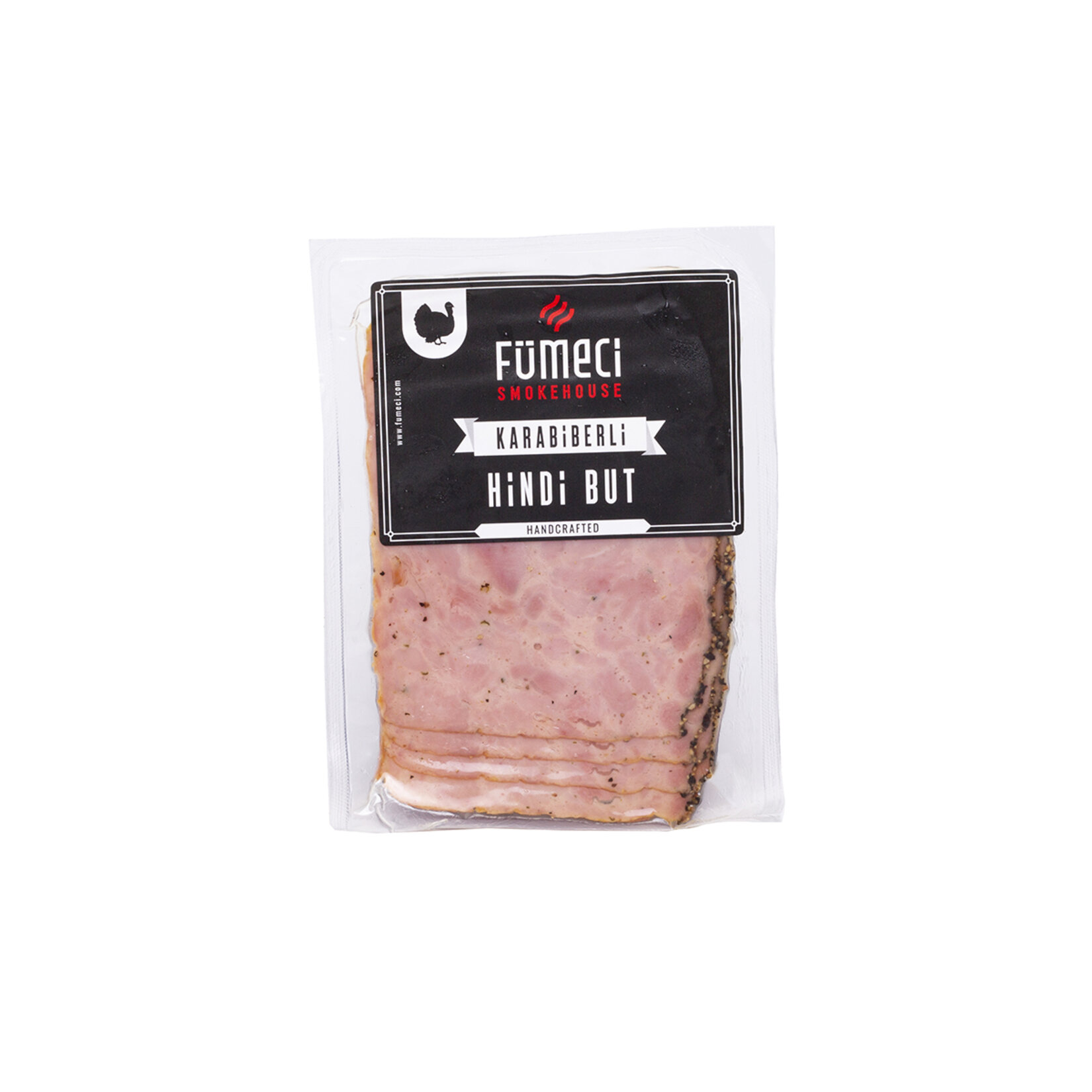 Fümeci Smokehouse Hindi But Karabiberli Dilimli 100 G