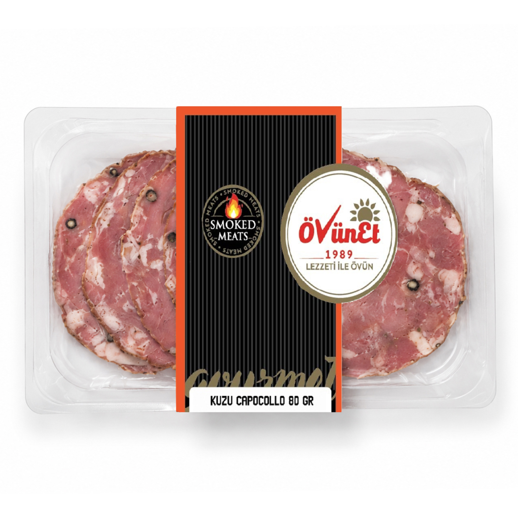 Övün Et Füme Kuzu Capocollo 80 G