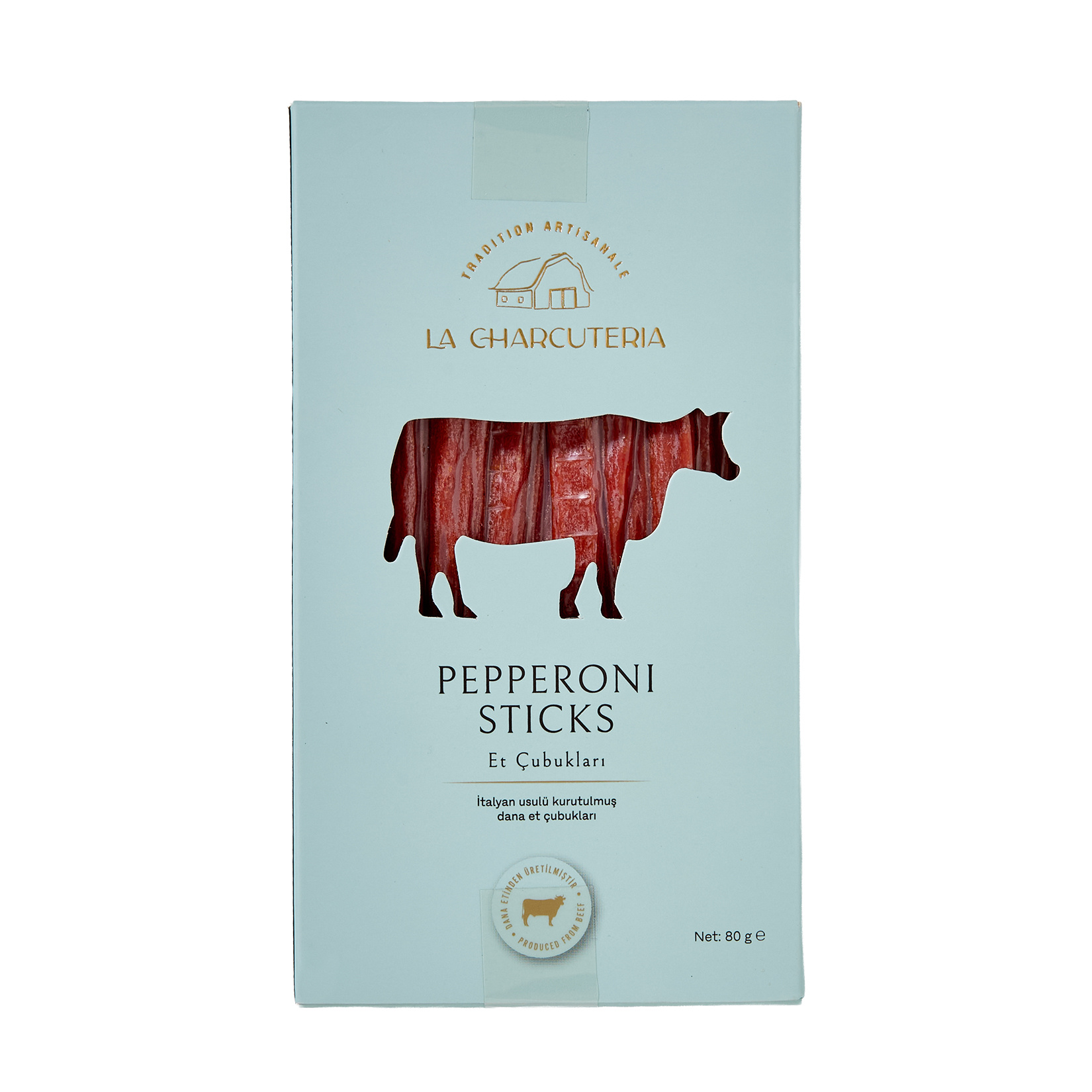 La Charcuteria Pepperoni Sticks Et Çubukları 80 G