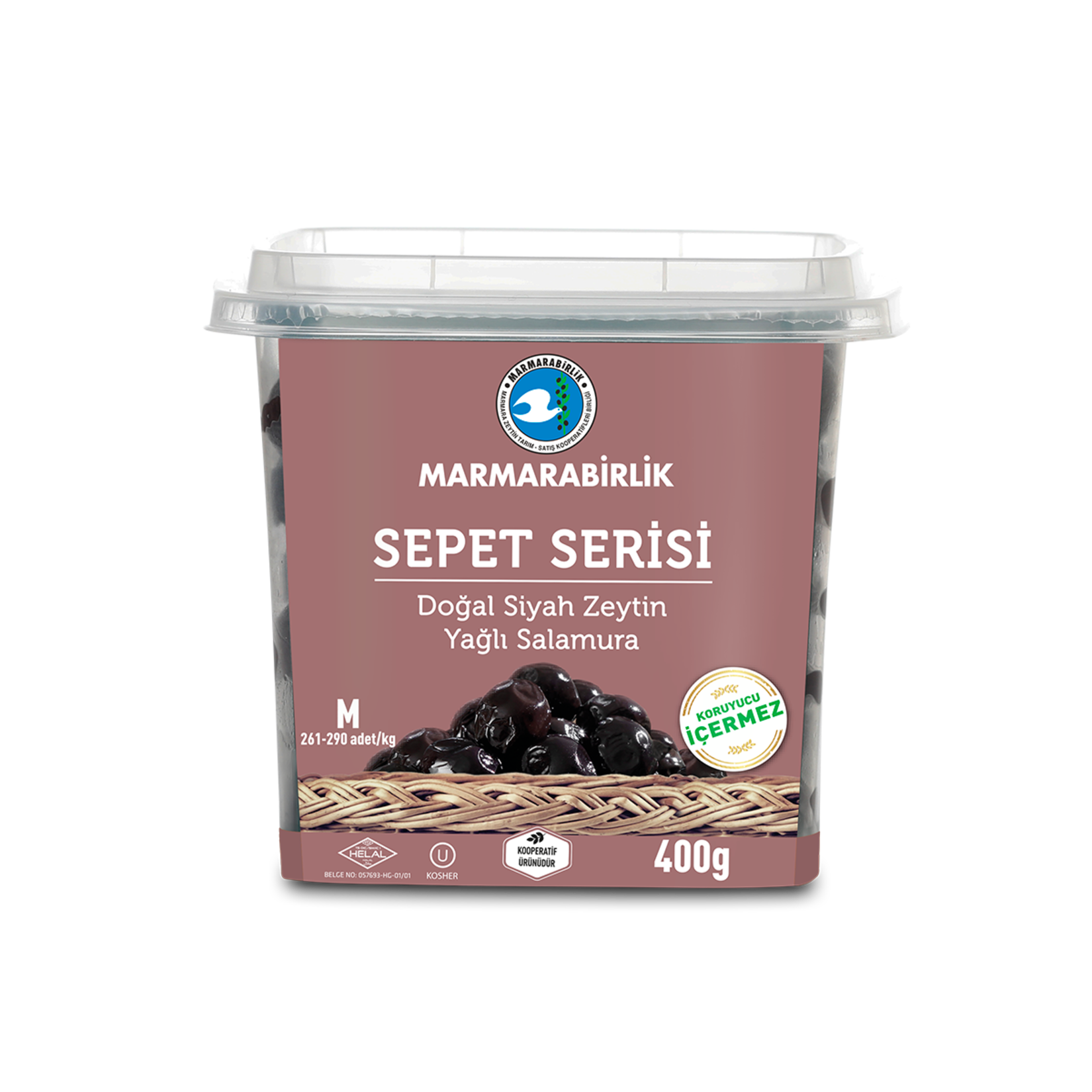 Marmarabirlik Sepet Serisi  261-290 Ad/Kg 400 G