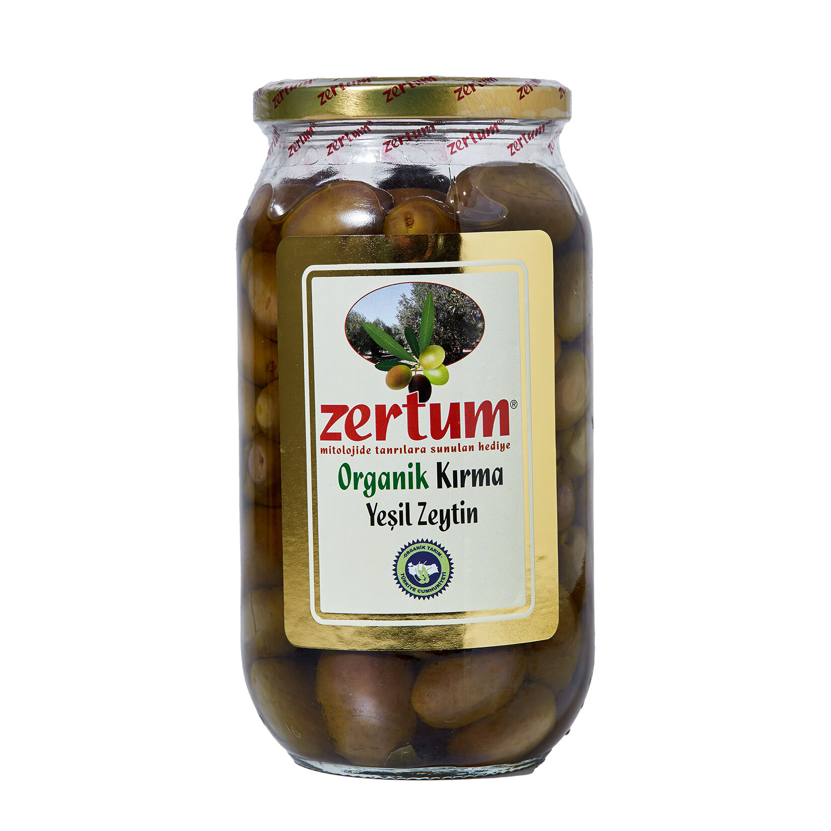 Zertum Organik Kırma Yeşil Zeytin (161-230) Kg