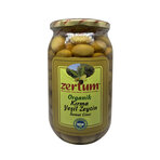 Zertum Organik Domat Kırma Yeşil Zeytin 750 G