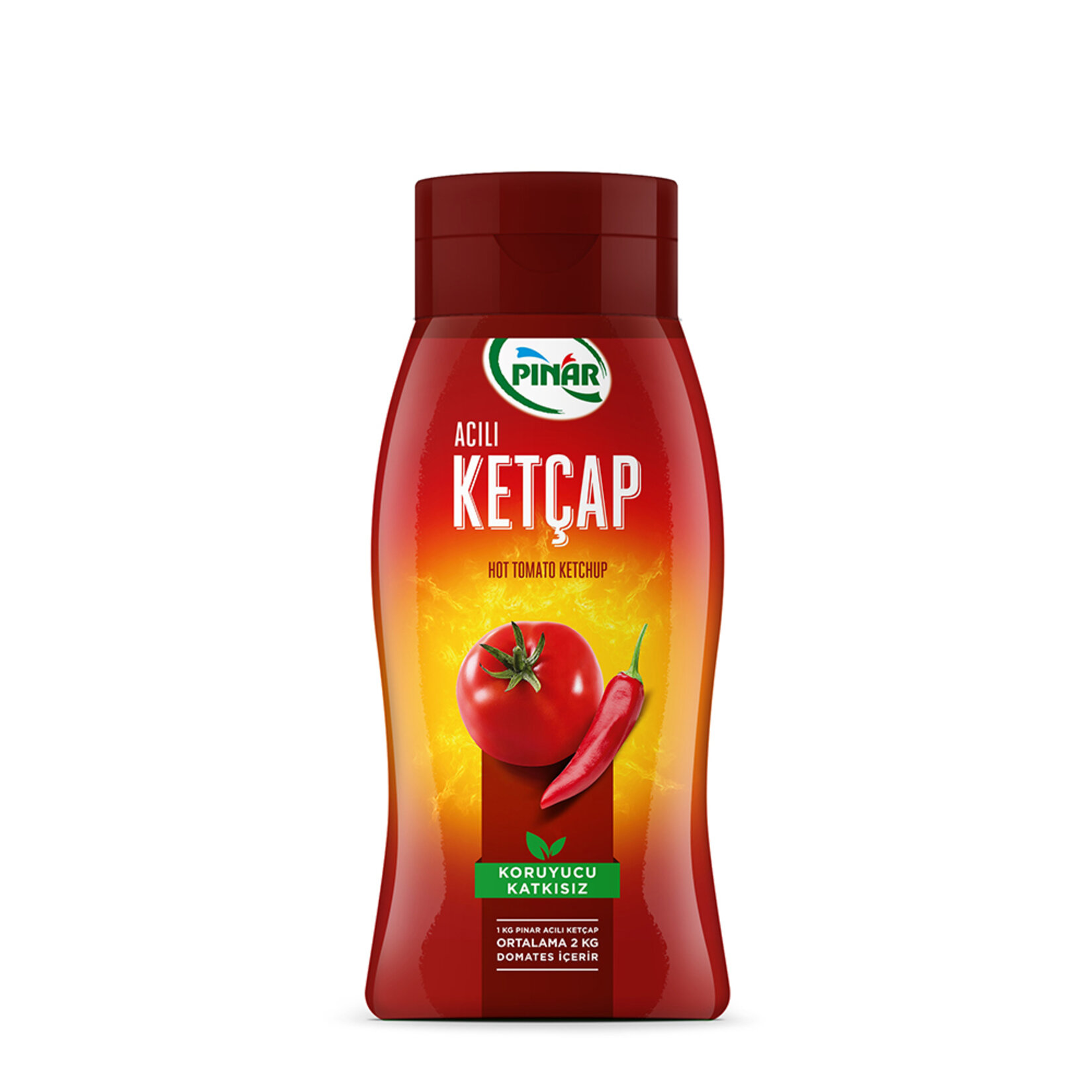 Pınar Acılı Ketçap 600 G