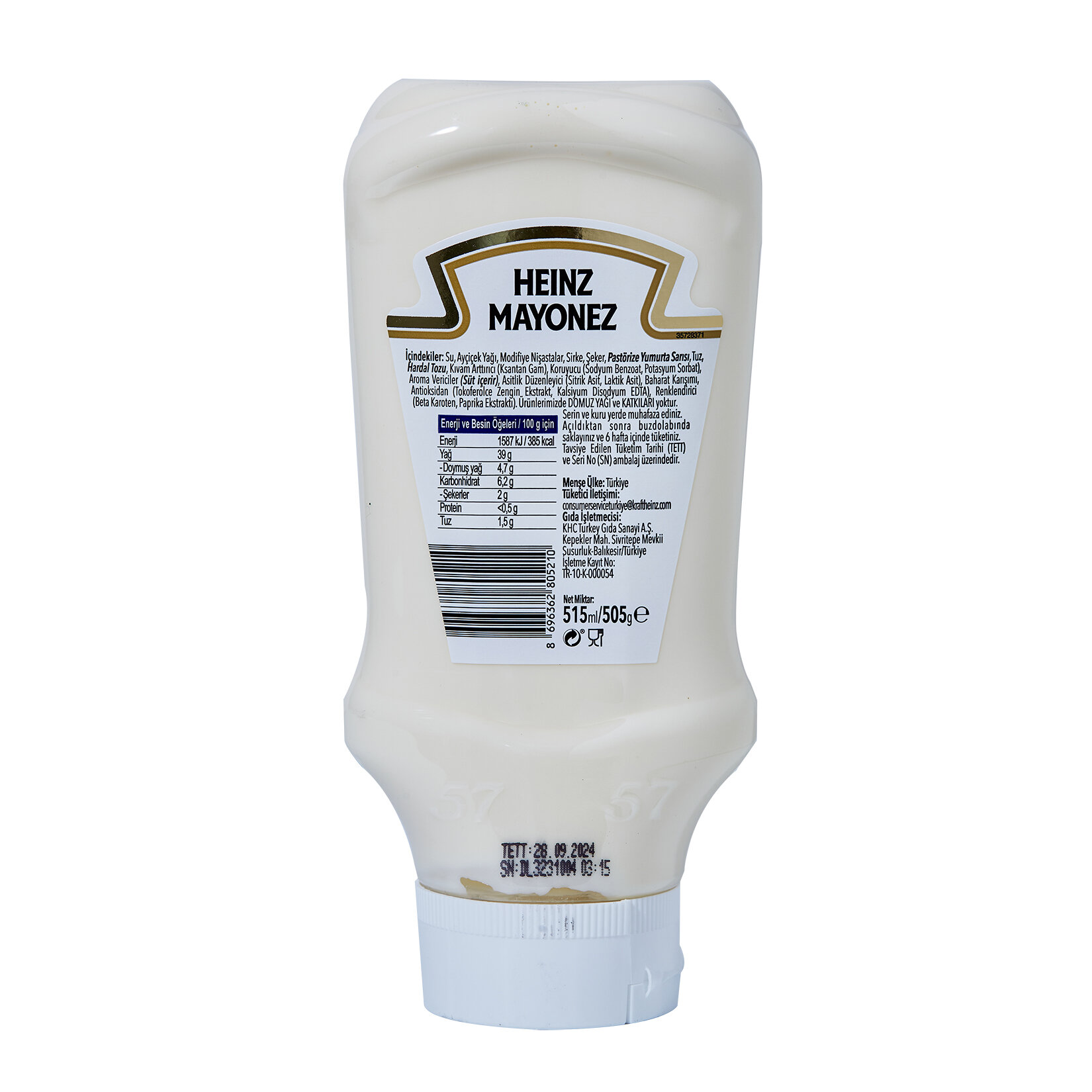 Heinz Mayonez 505 G Macroonline Heinz Mayonez 505 G Macroonline