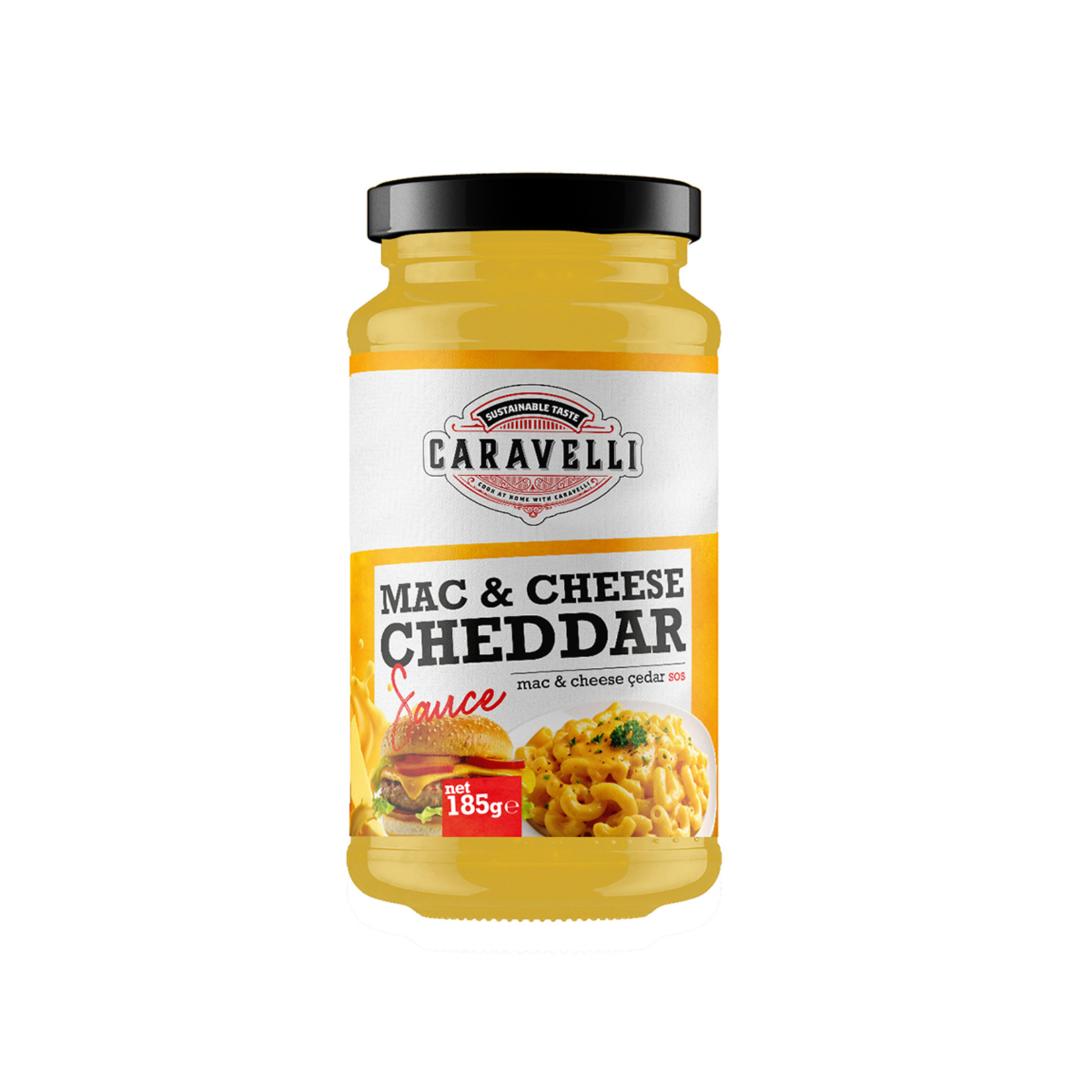 Caravelli Mac & Cheese Cheddar Sos 185 G