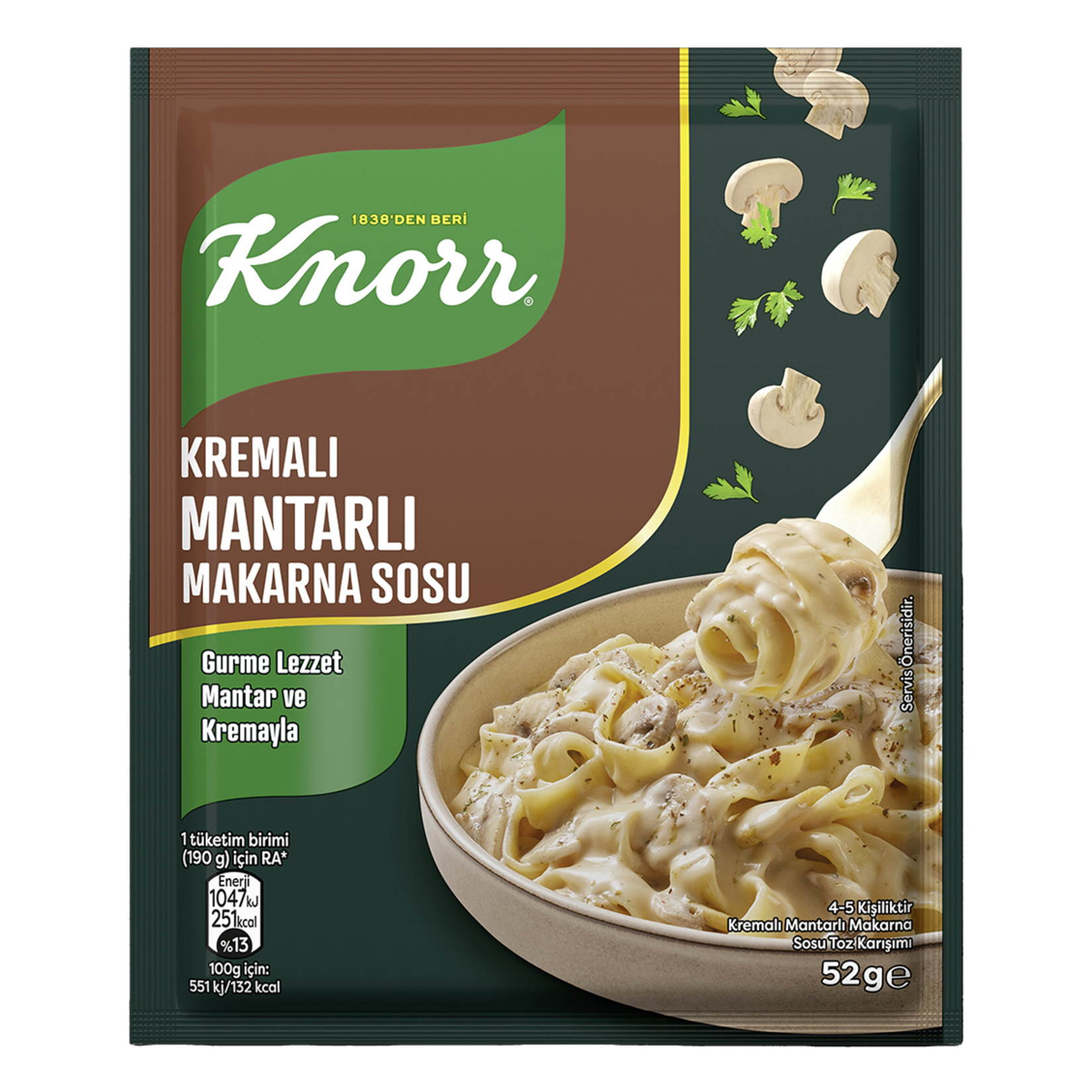 Knorr Kremalı Mantar.makarna Sosu 52 G