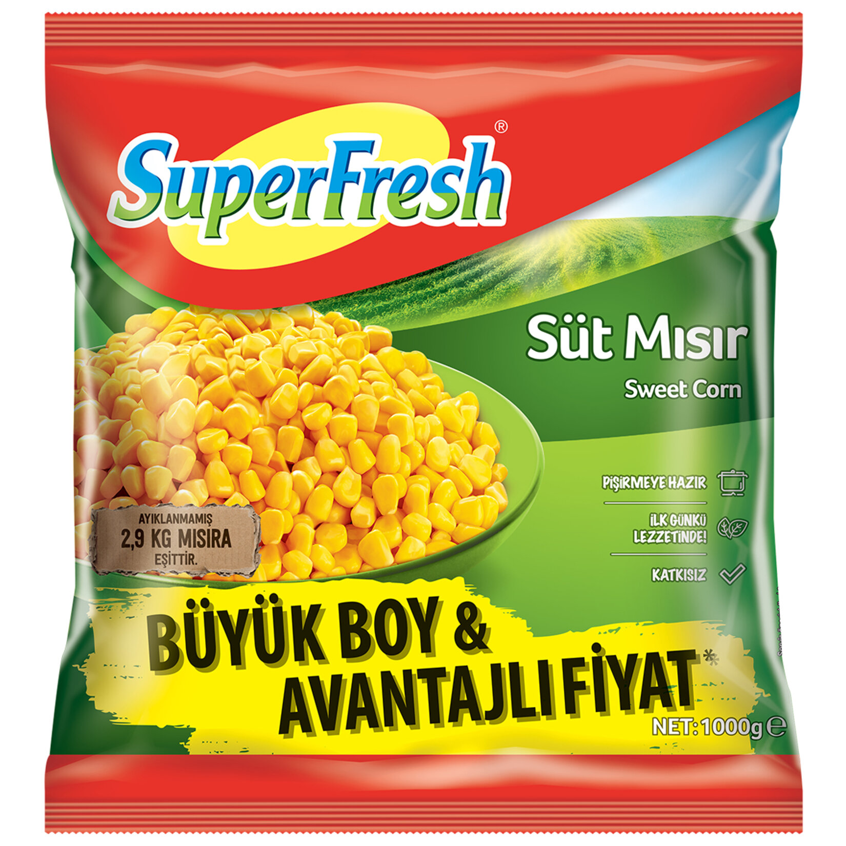 Superfresh Mısır 1 Kg
