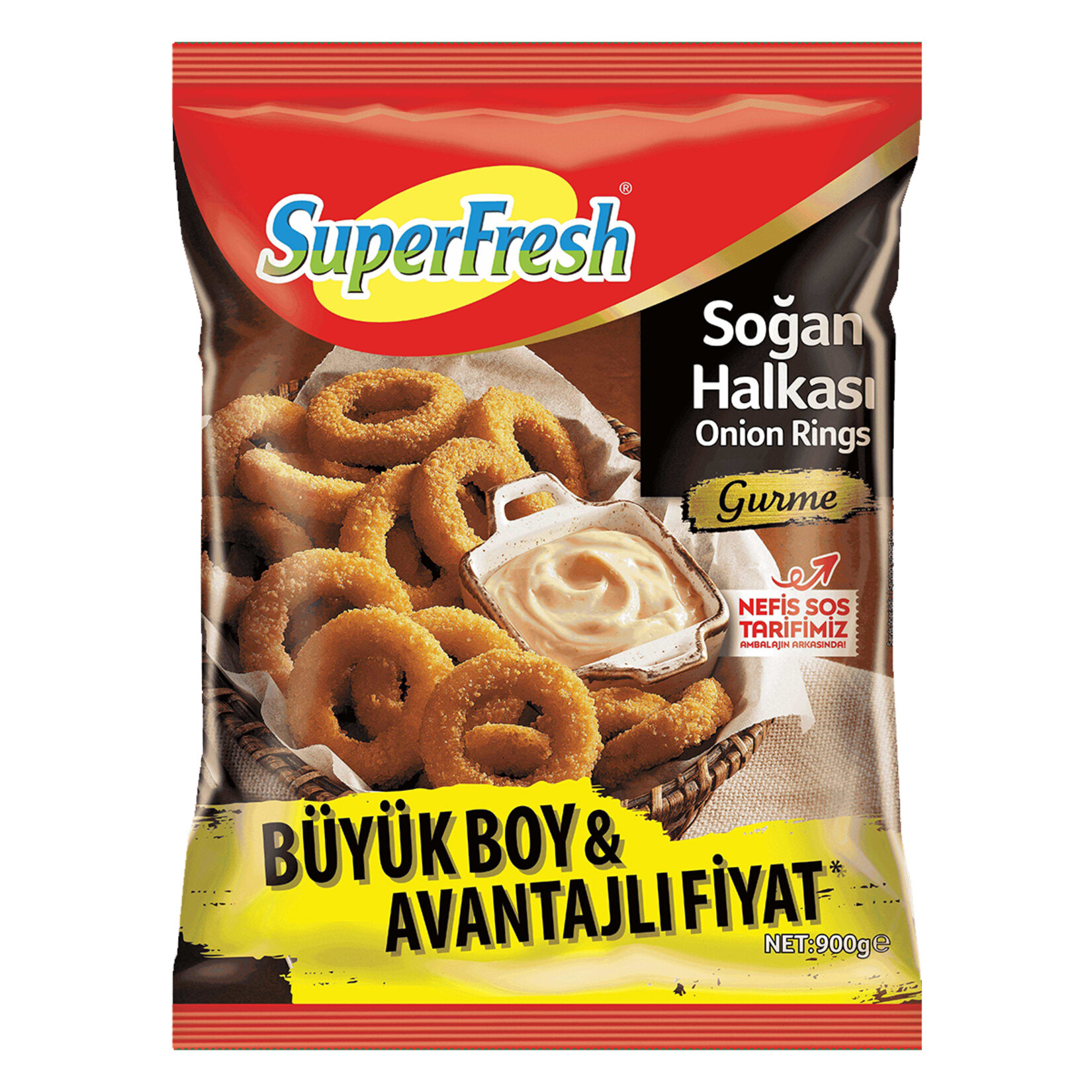 Superfresh Soğan Halka Kroket 900 G