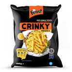 Feast Dondurulmuş Crinky Patates 1 Kg