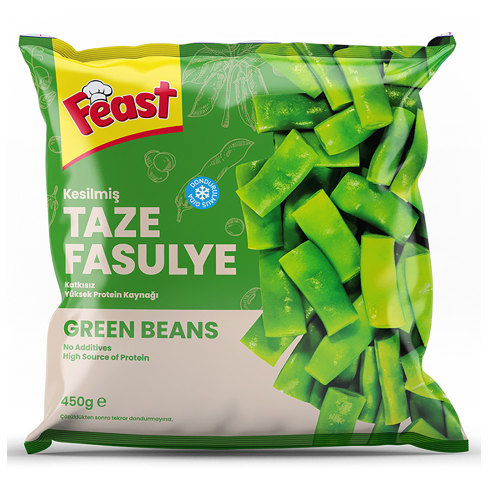 Feast Taze Fasulye 450 G