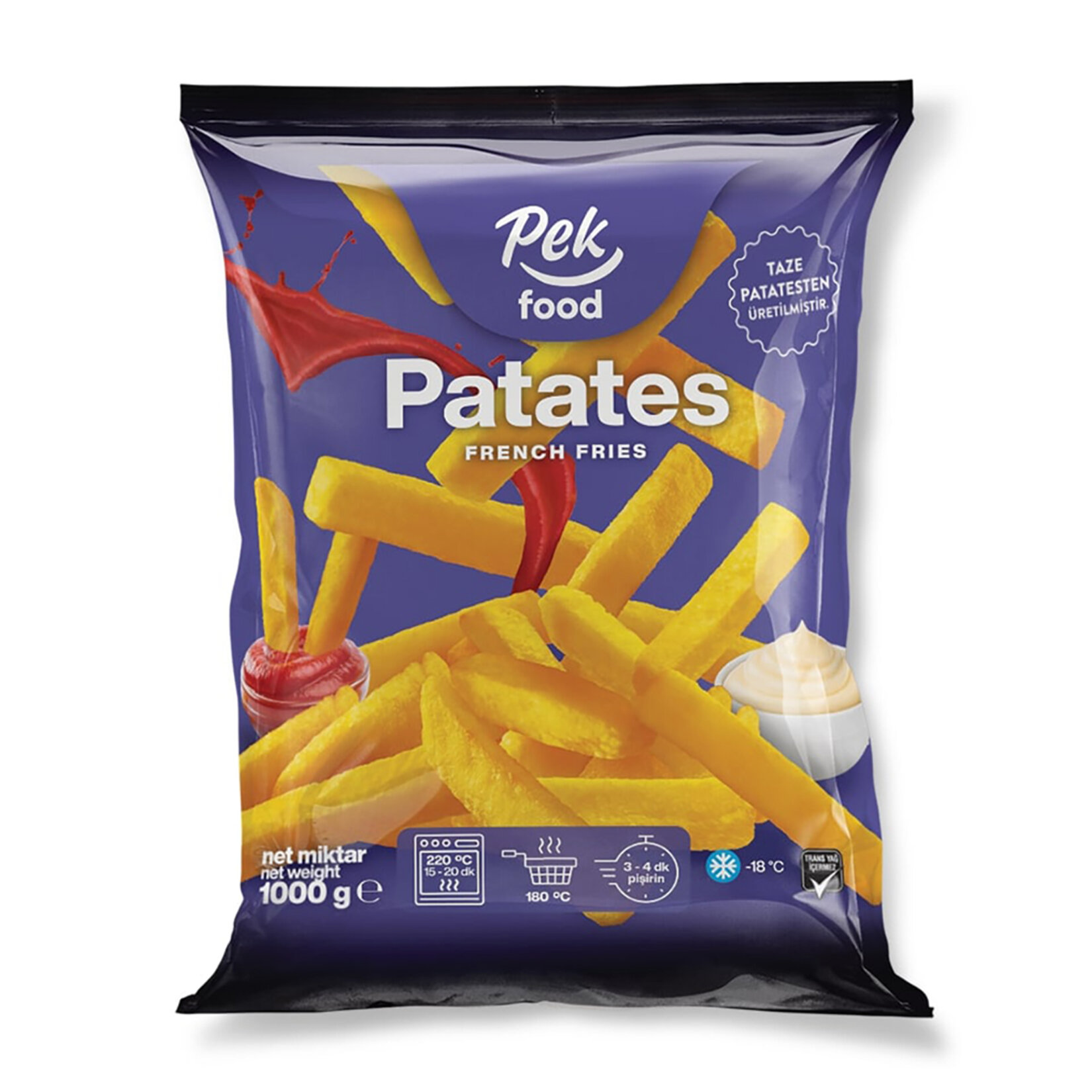 Pek Food Jumbo Patates 1 Kg