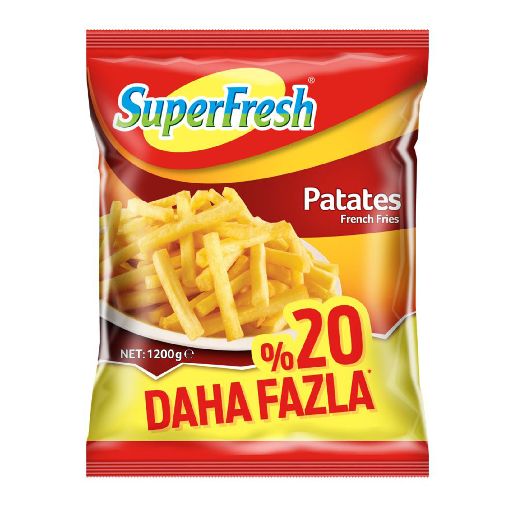 Superfresh Patates 1.2 Kg