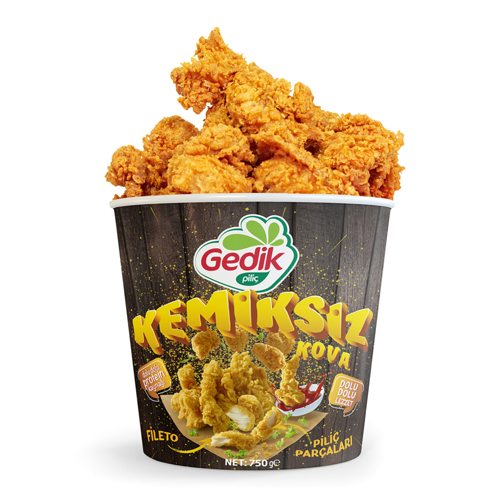 Gedik Piliç Kemiksiz Kova 750 G