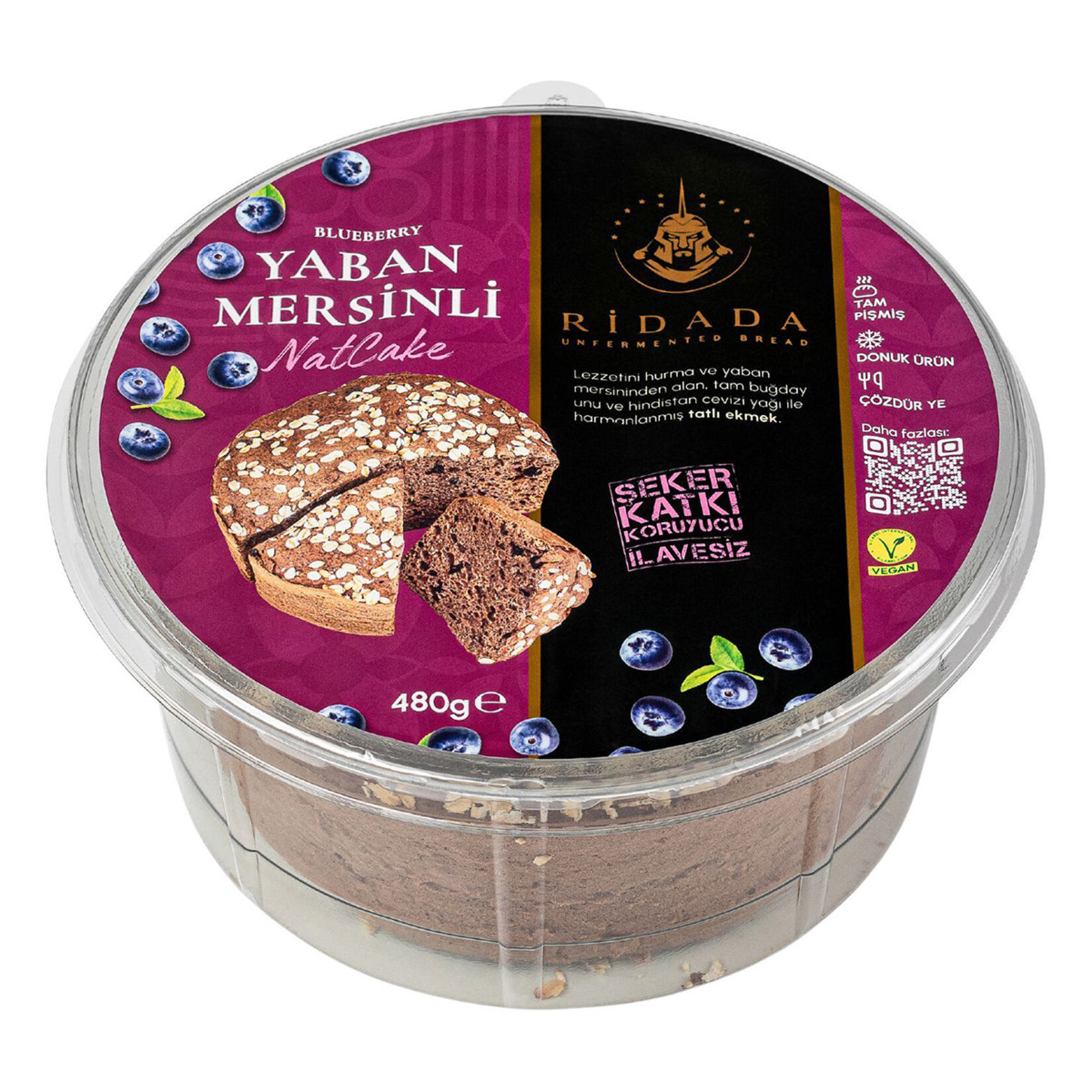 Ridada Yaban Mersinli Natcake (Tatlı Ekmek) 480 G
