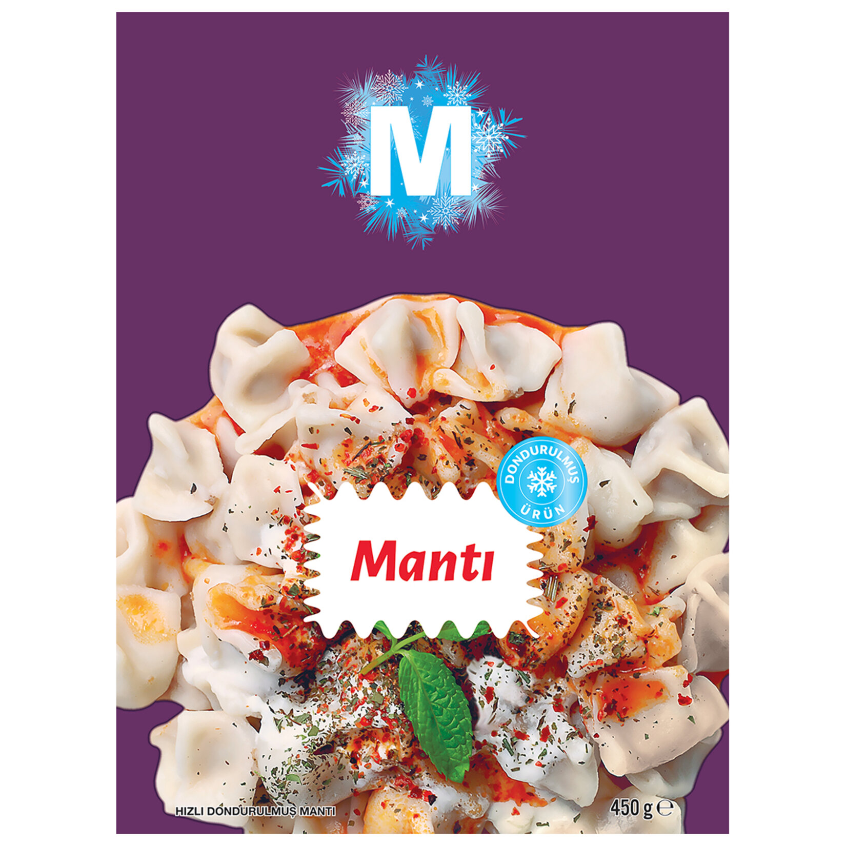 Migros Hızlı Dondurulmuş Mantı 450 G