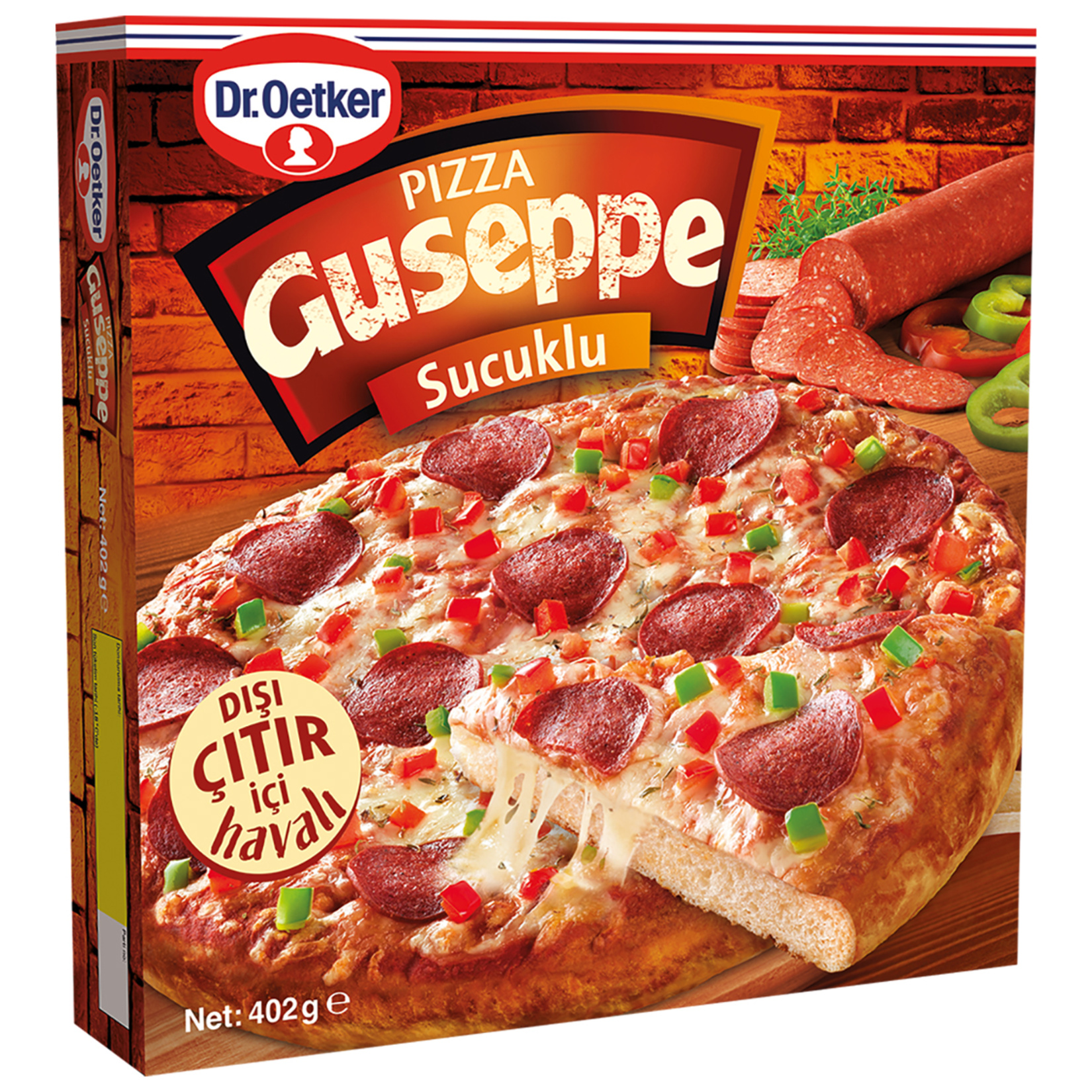 Dr. Oetker Guseppe Sucuklu Pizza 402 G