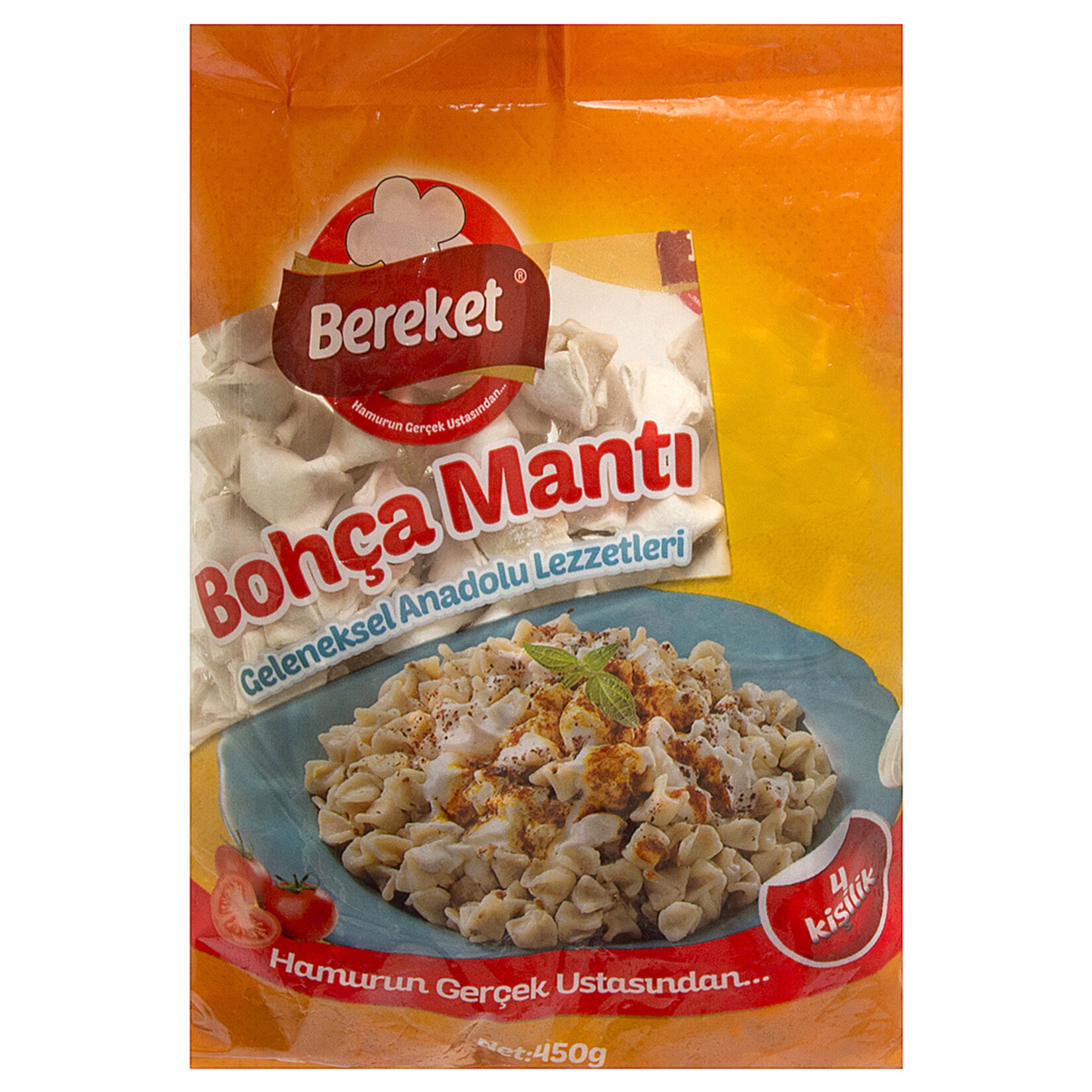 Bereket Bohça Mantı 450 G