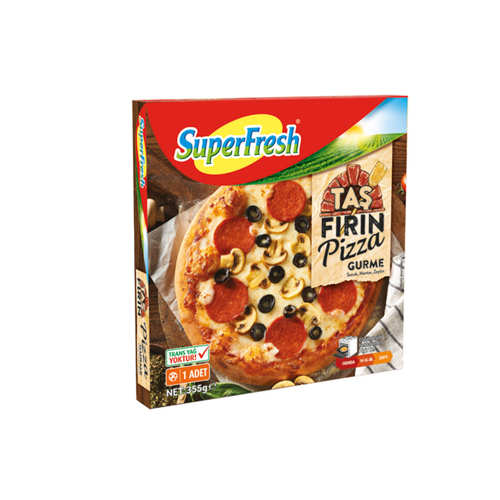 Superfresh Taş Fırın Pizza Gurme 355 G