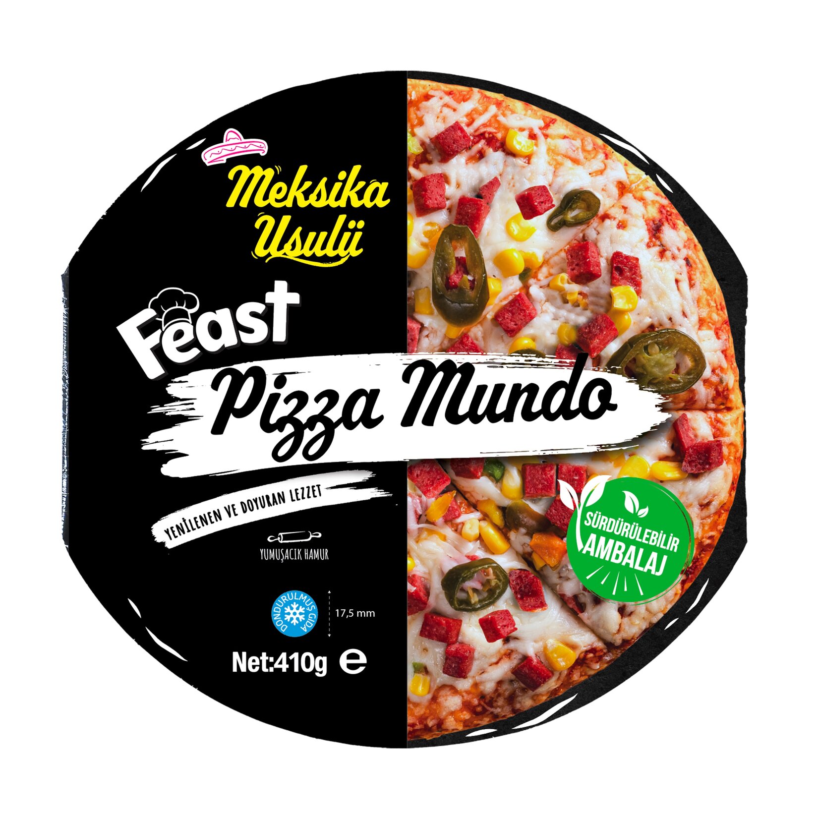 Feast Pizza Mundo Meksika Usulü 410 G