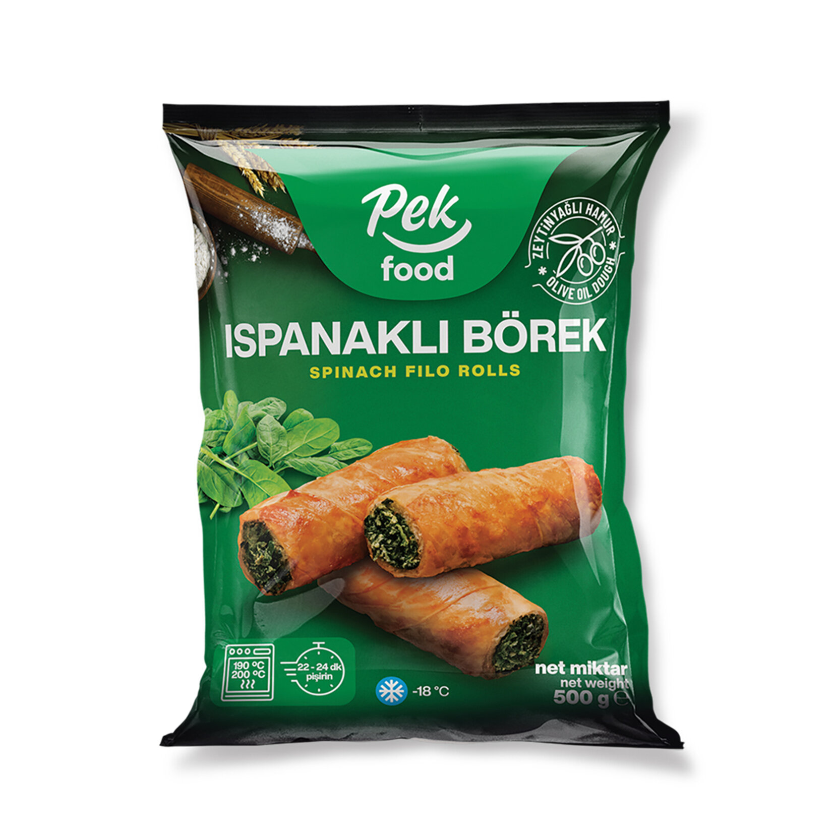 Pek Food Ispanaklı Börek 500 G